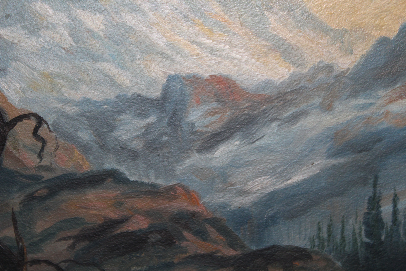 John Aubrey Speer Oil Painting