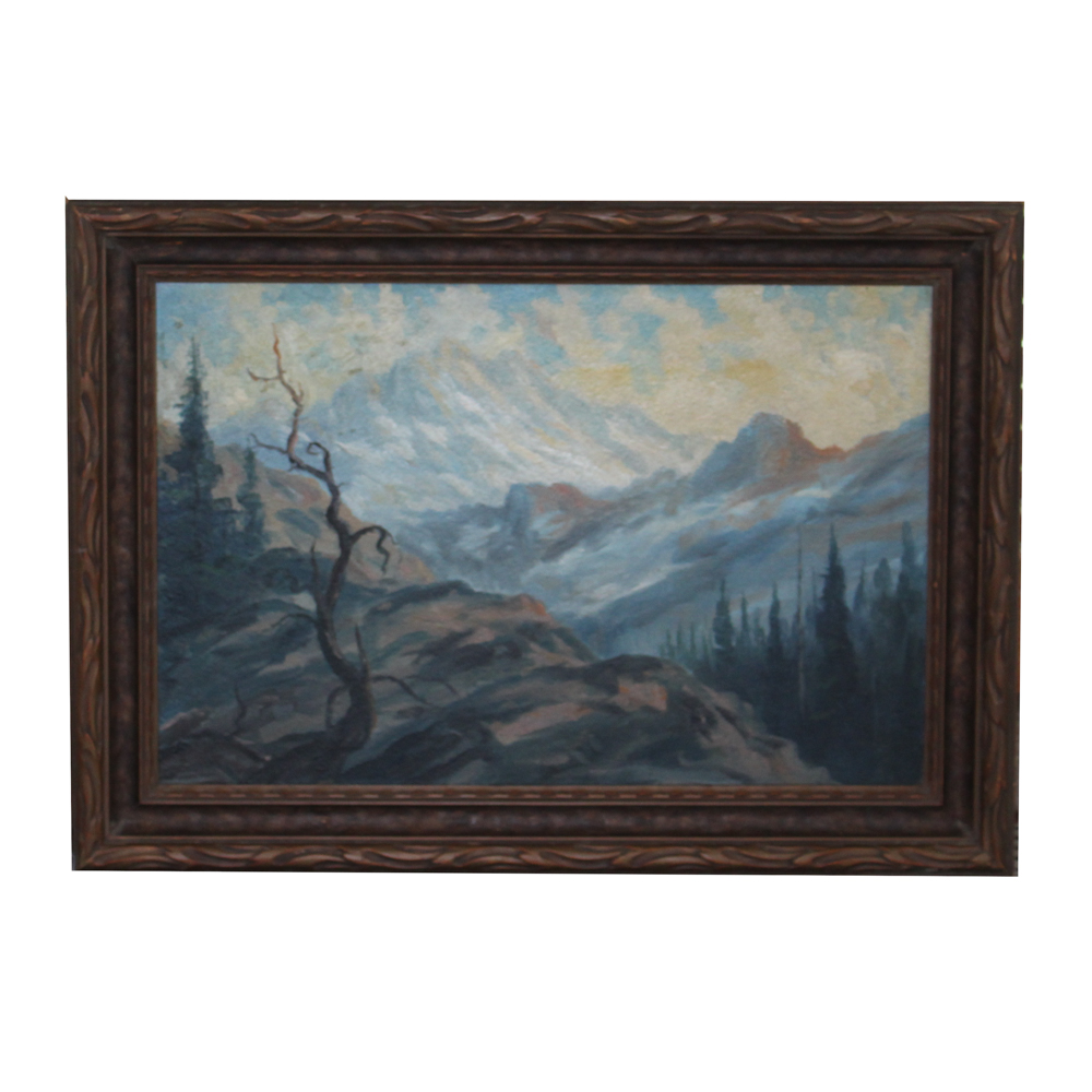 John Aubrey Speer Oil Painting