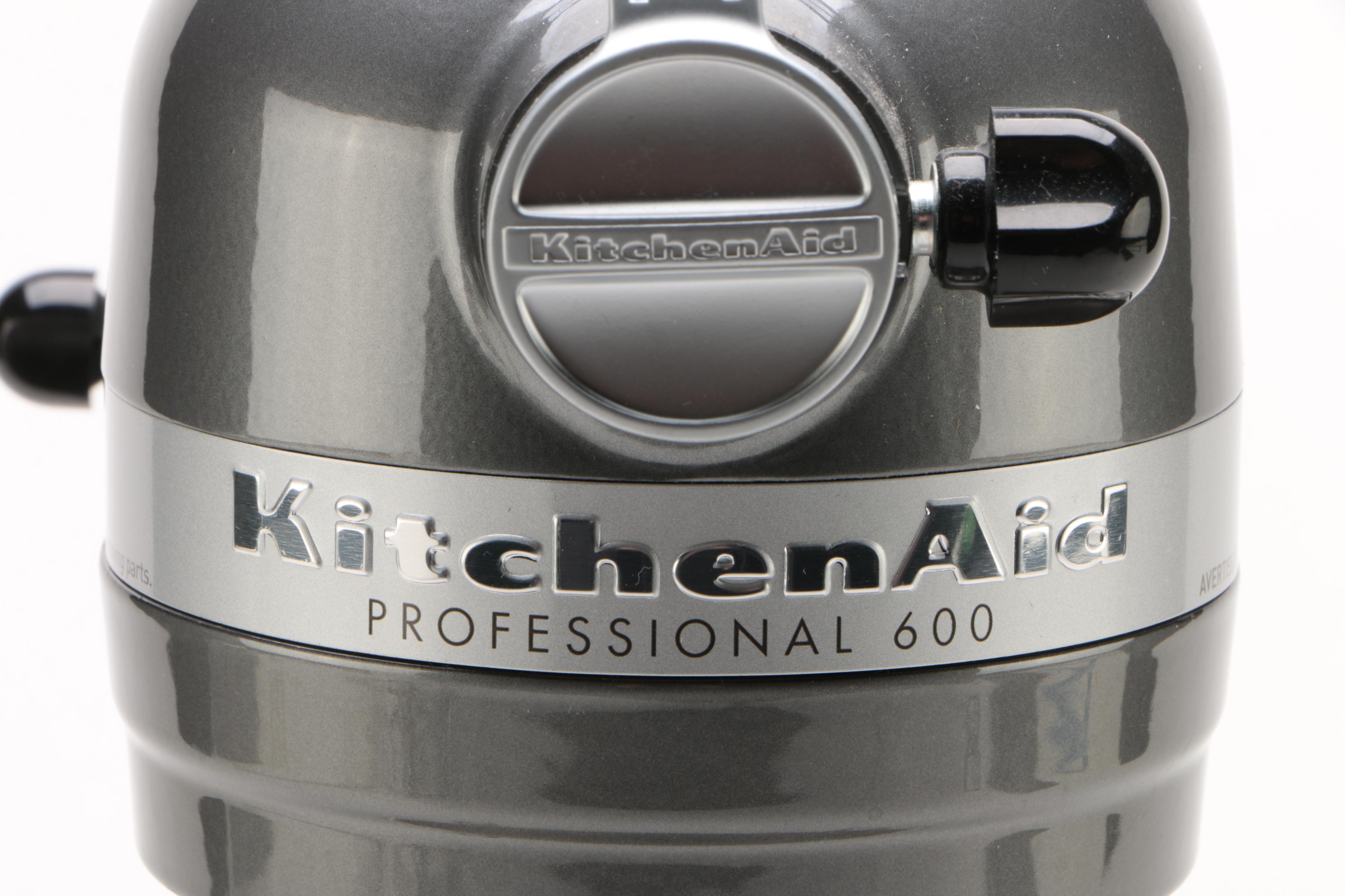 KitchenAid Pro 600 Series 6 Quart Bowl-Lift Pearl Metallic Stand Mixer