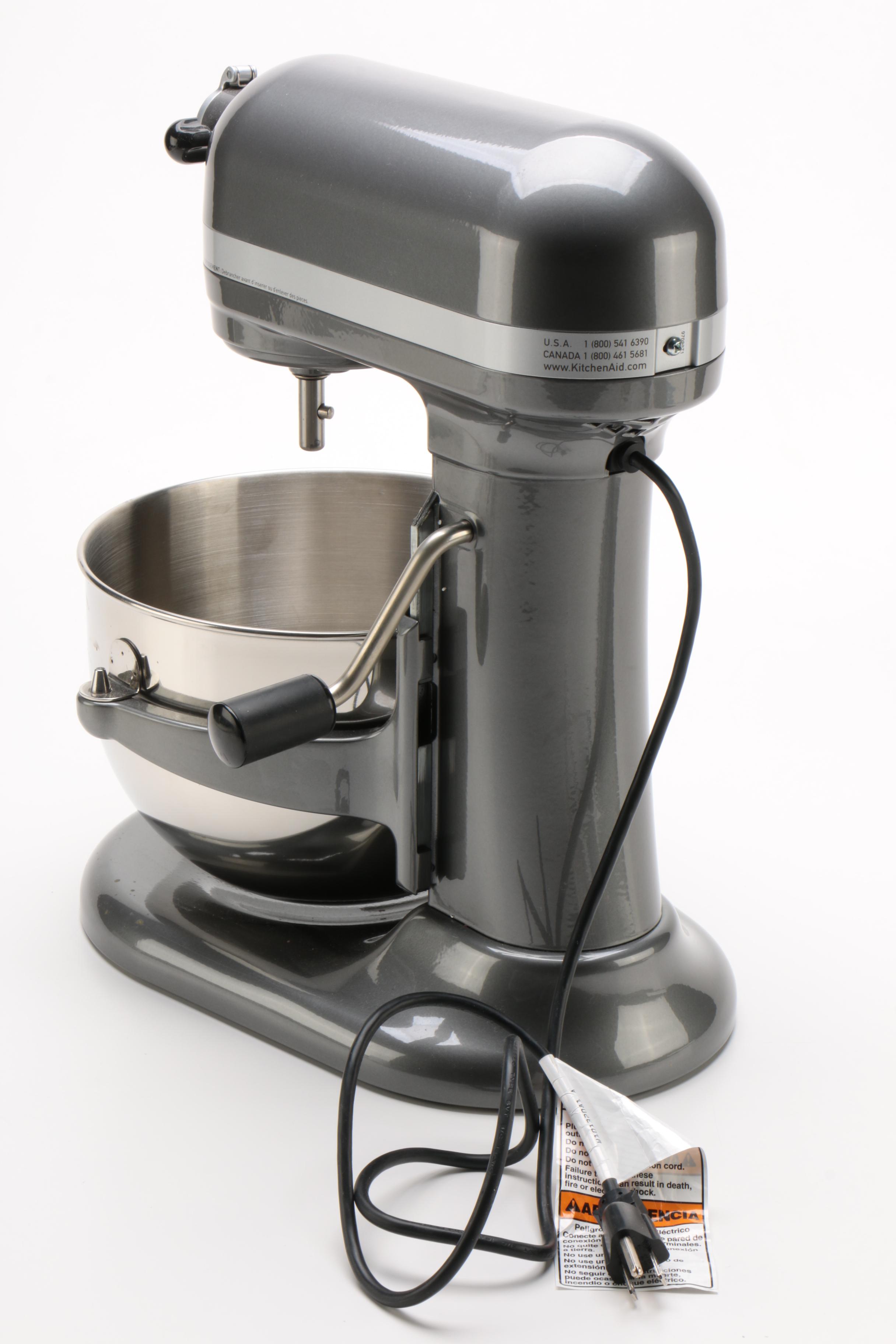 KitchenAid Pro 600 Series 6 Quart Bowl-Lift Pearl Metallic Stand Mixer