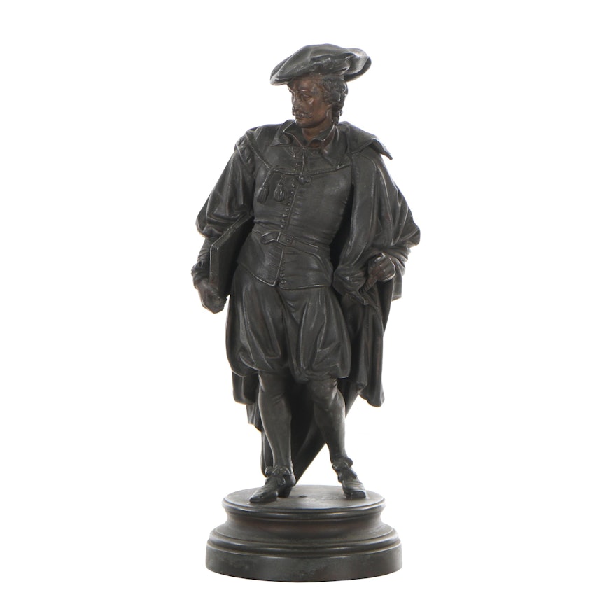 Spelter Figural Sculpture