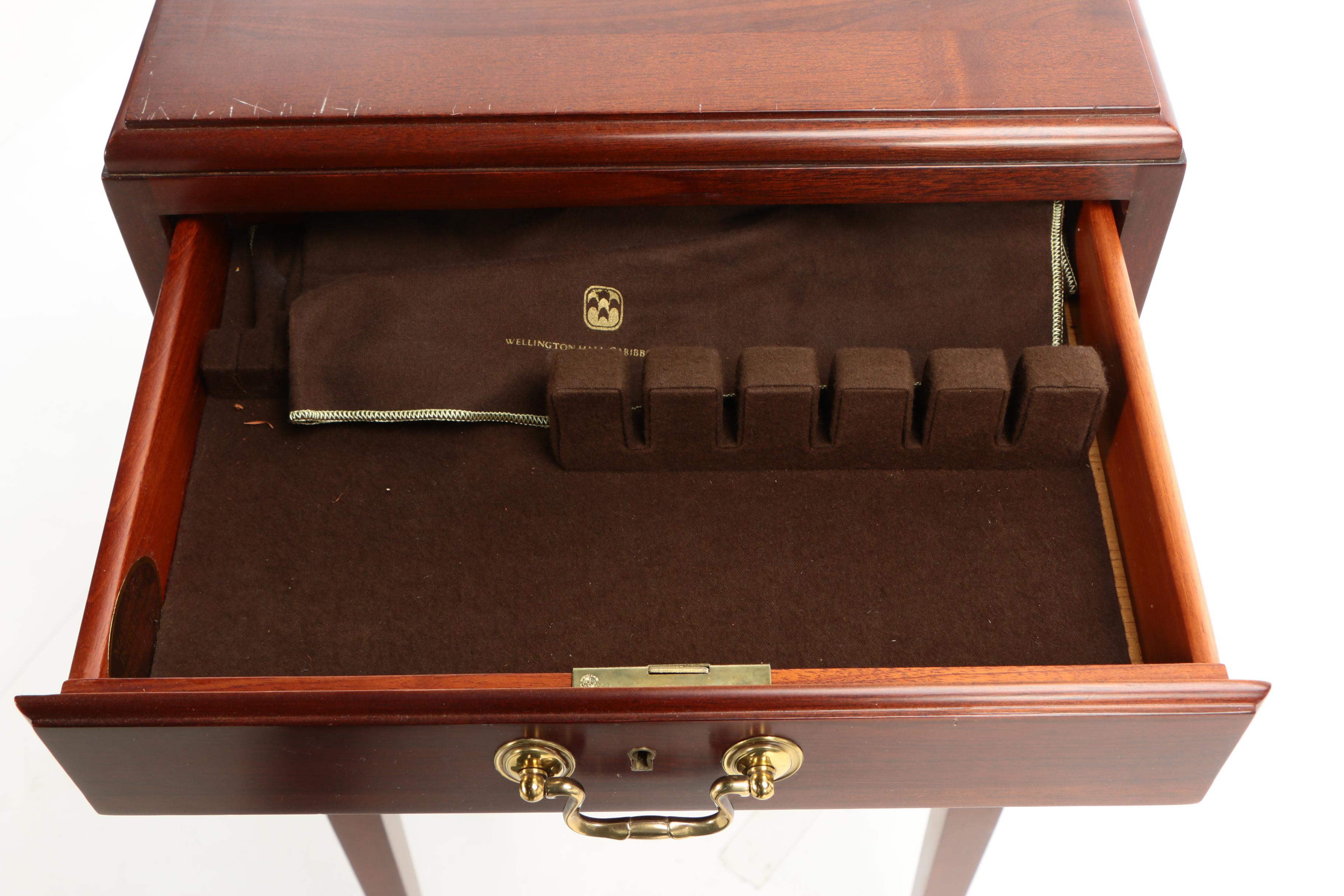 Wellington Hall Mahogany Silverware Chest