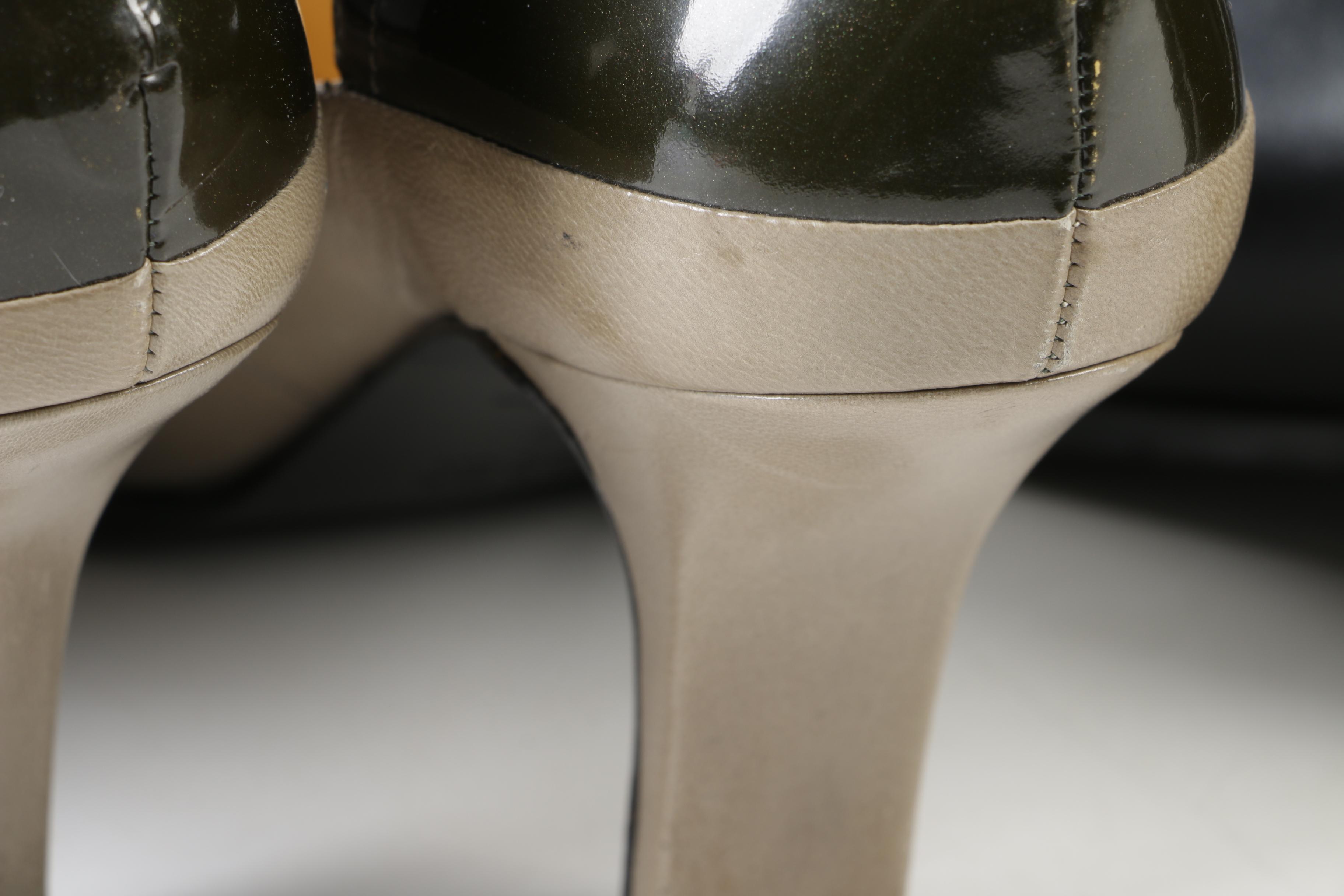 Women's Prada and Salvatore Ferragamo Heels with Minuit Sur Terre Boots