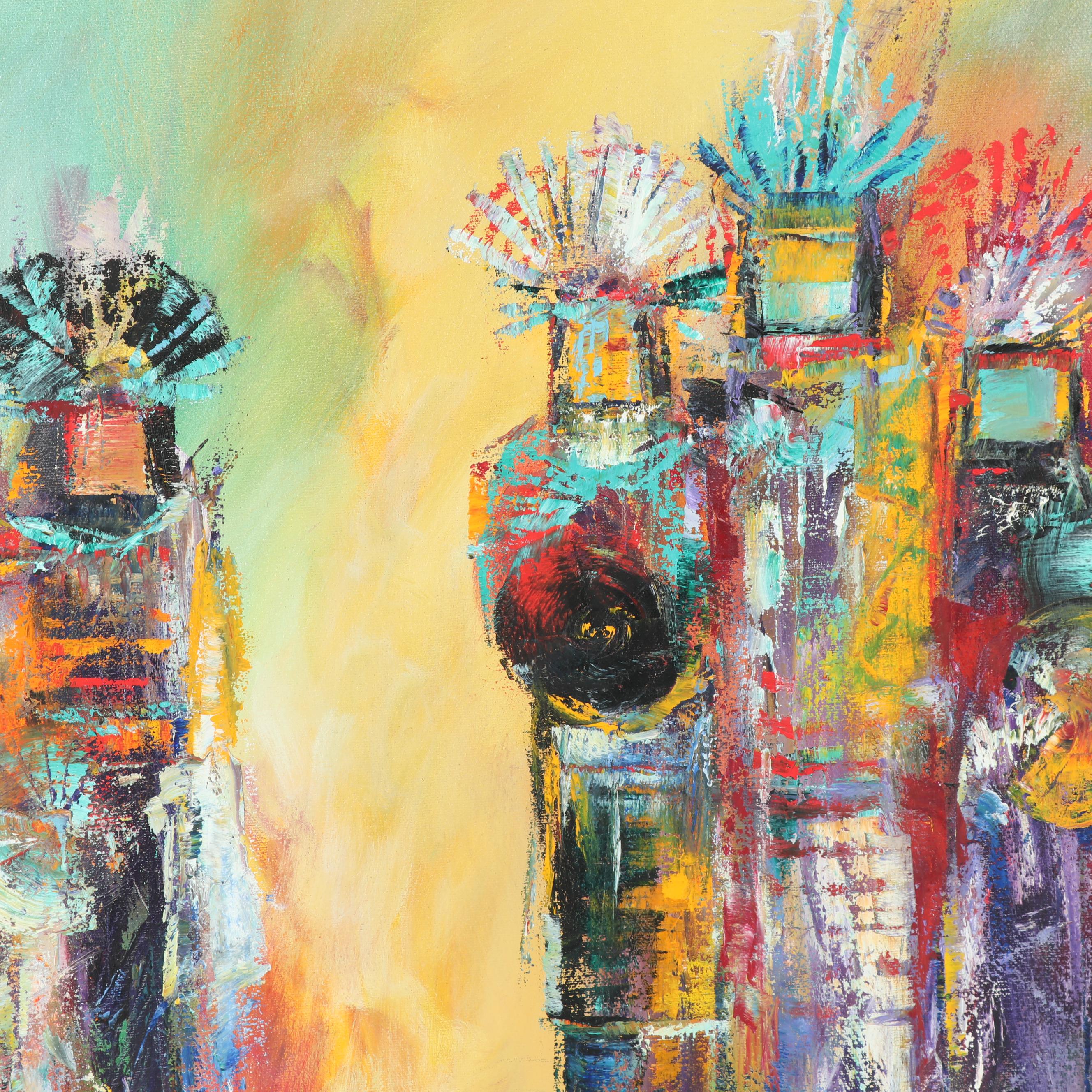 Gail Perazzini Oil Painting "Greet the Morning"