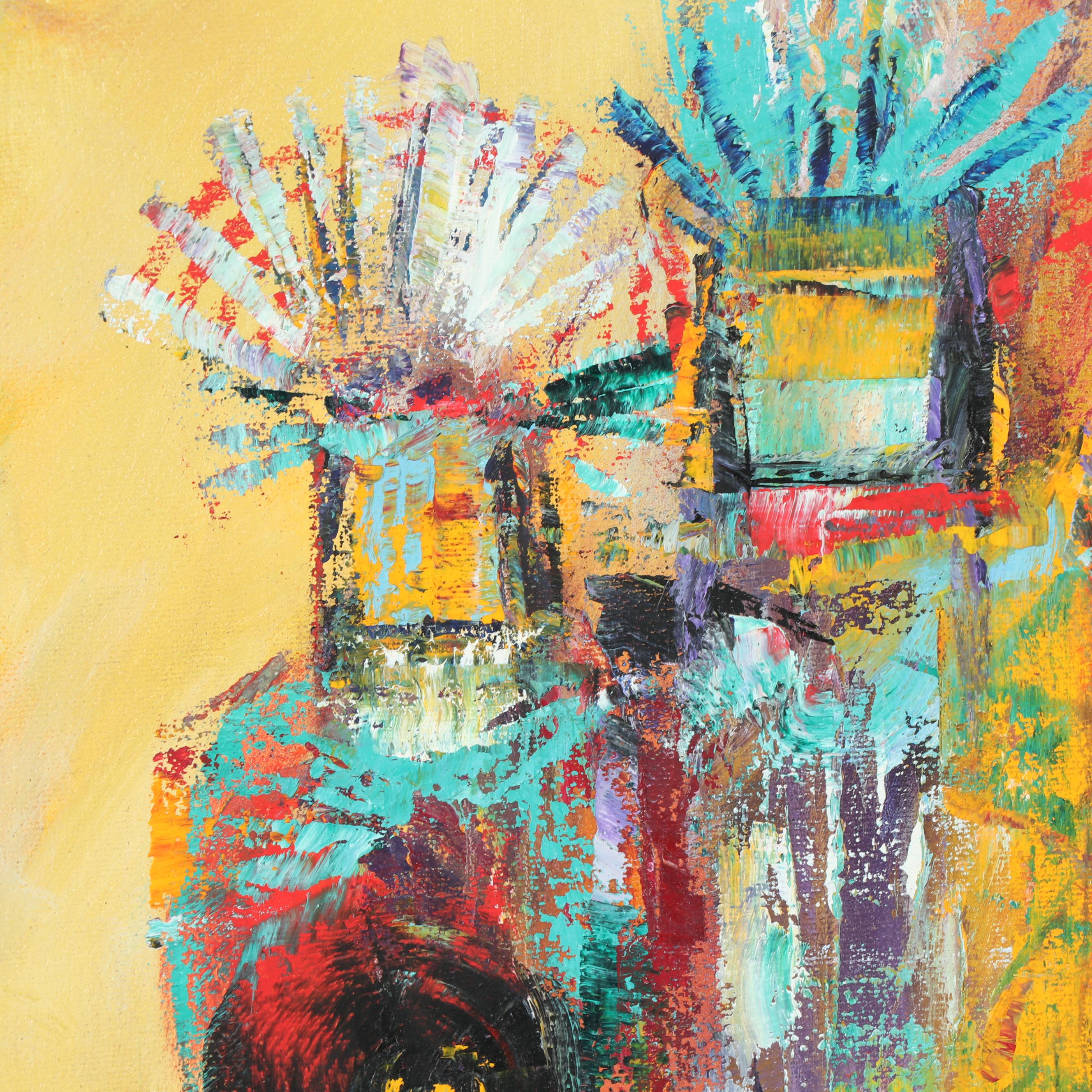 Gail Perazzini Oil Painting "Greet the Morning"