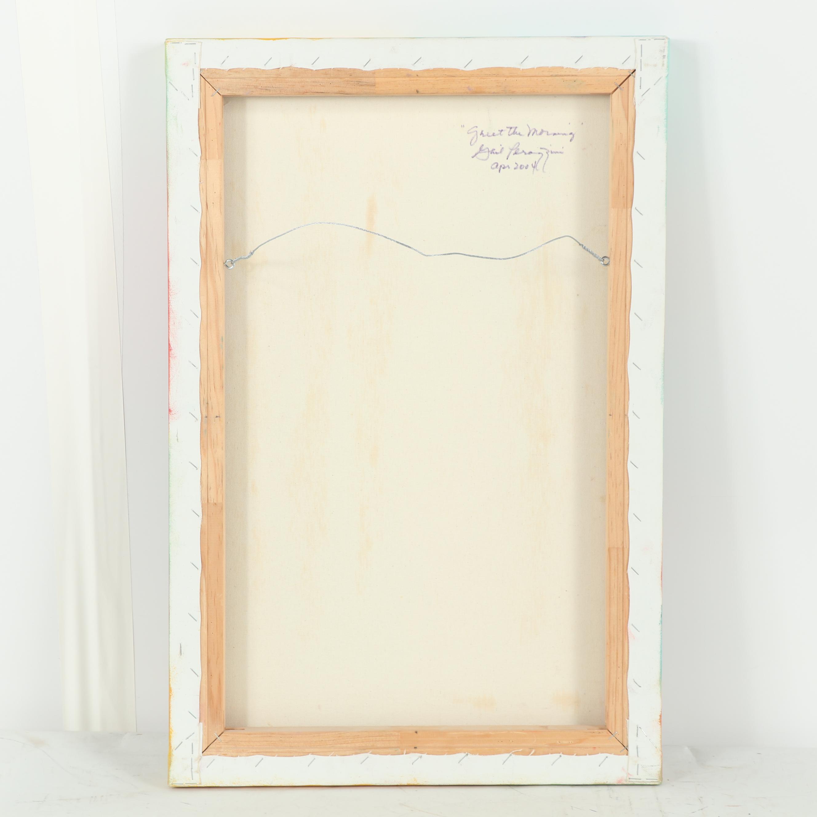 Gail Perazzini Oil Painting "Greet the Morning"