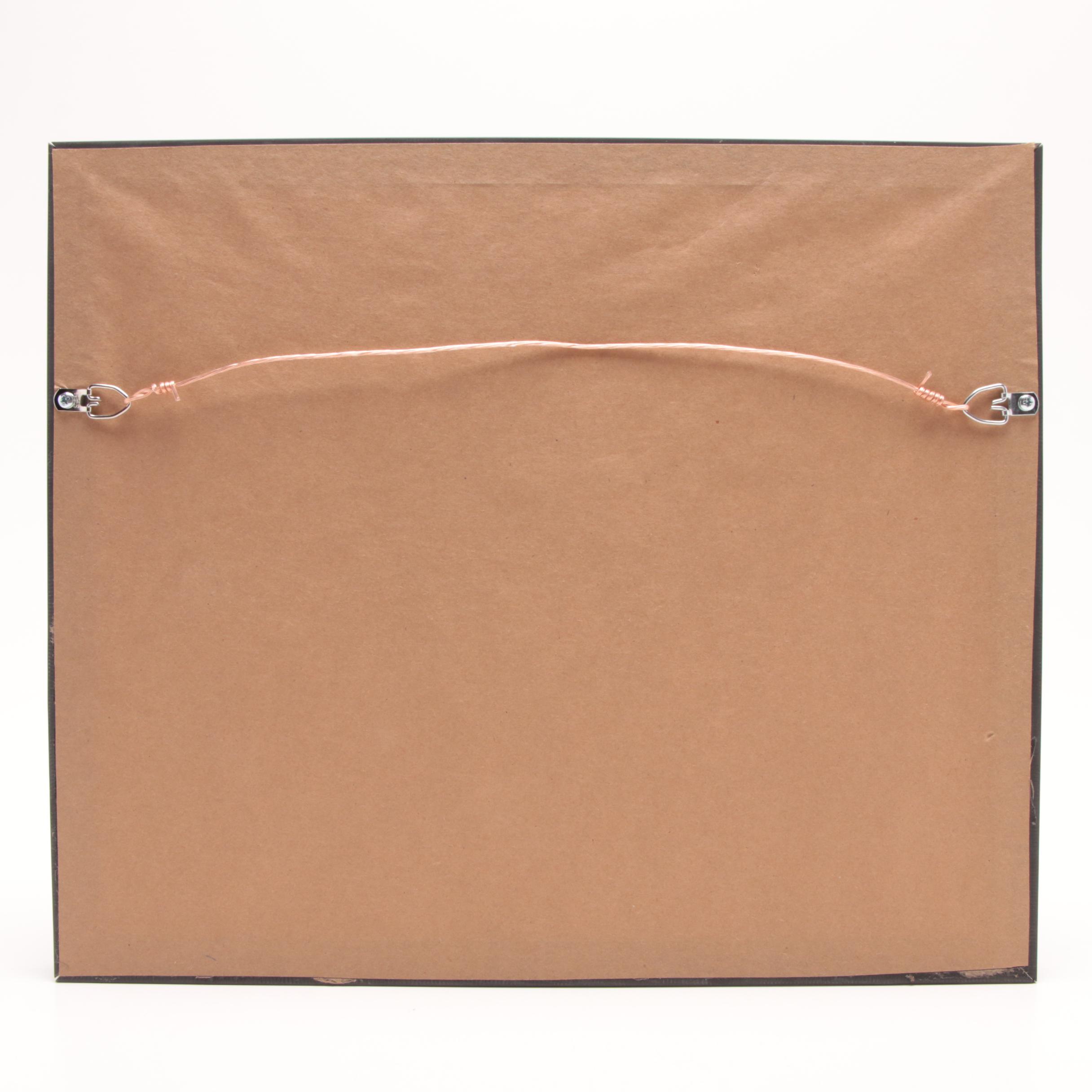 "Encyclopedia Britannica" Map of Leicester & Rutland