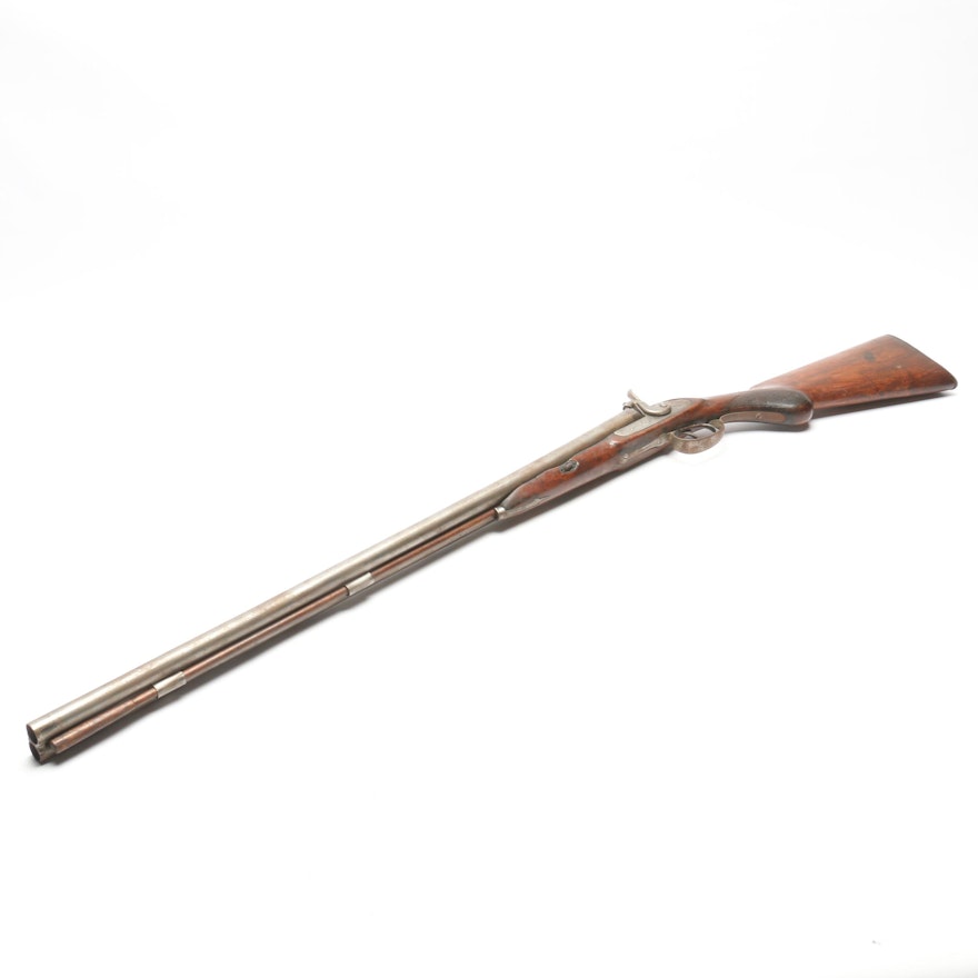 Parker Side-by-Side Percussion Shotgun, Late 19th Century