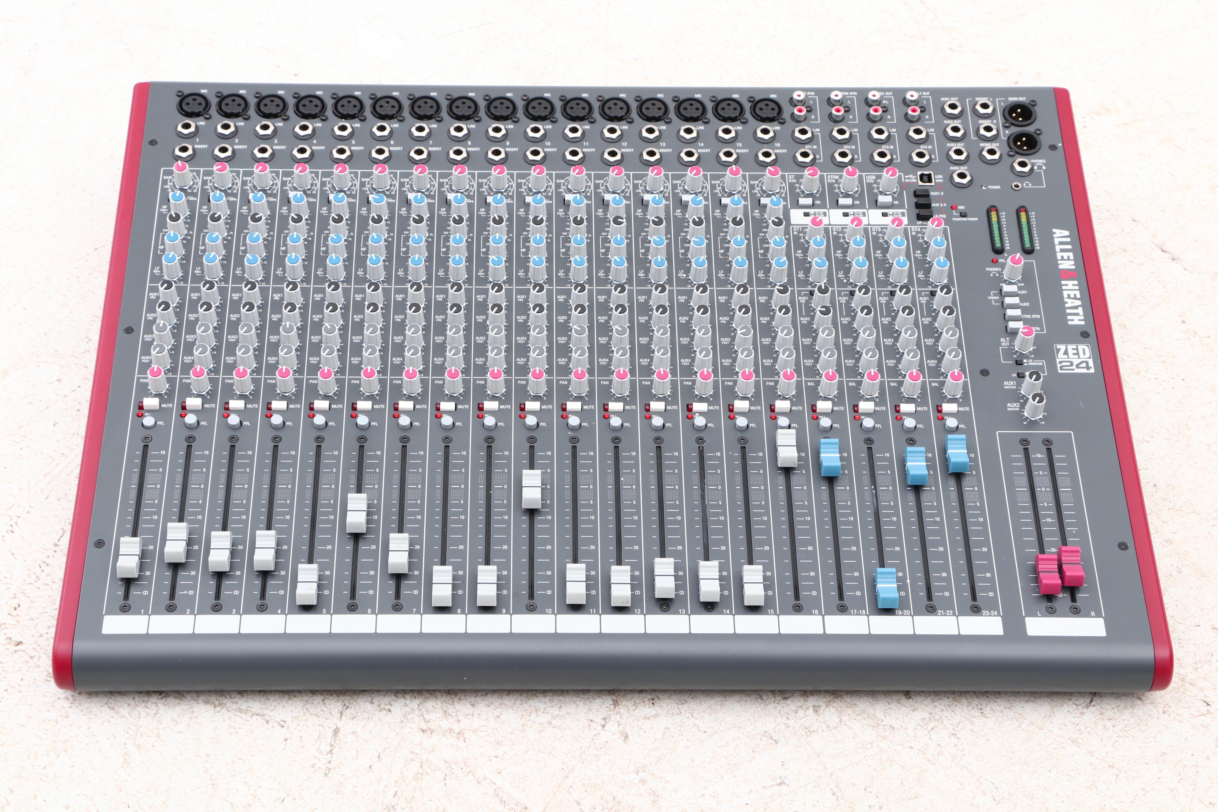 Allen & Heath Zed 24 Stereo Mixer
