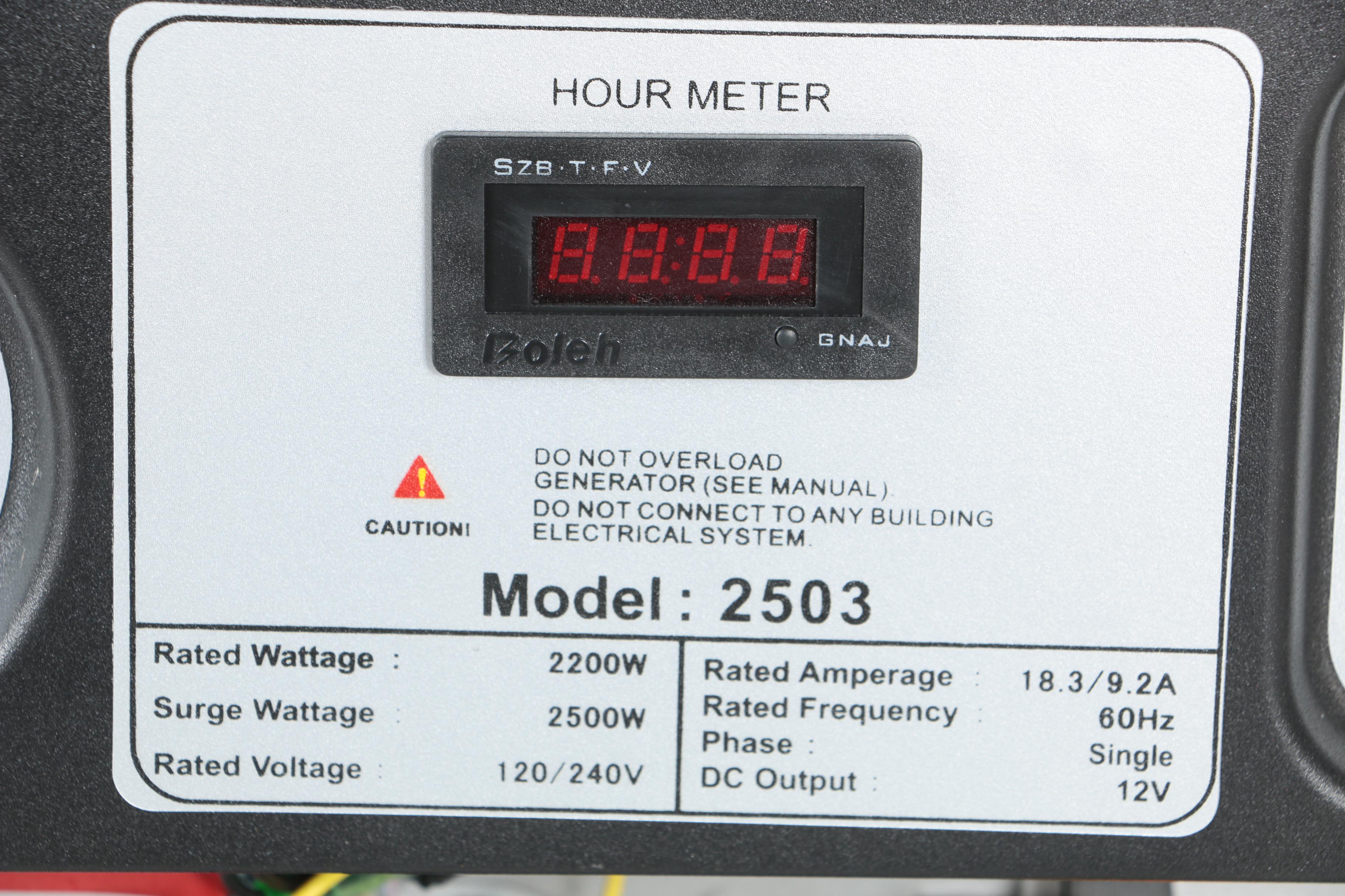 3 PRO 2500 Watt Gasoline Generator