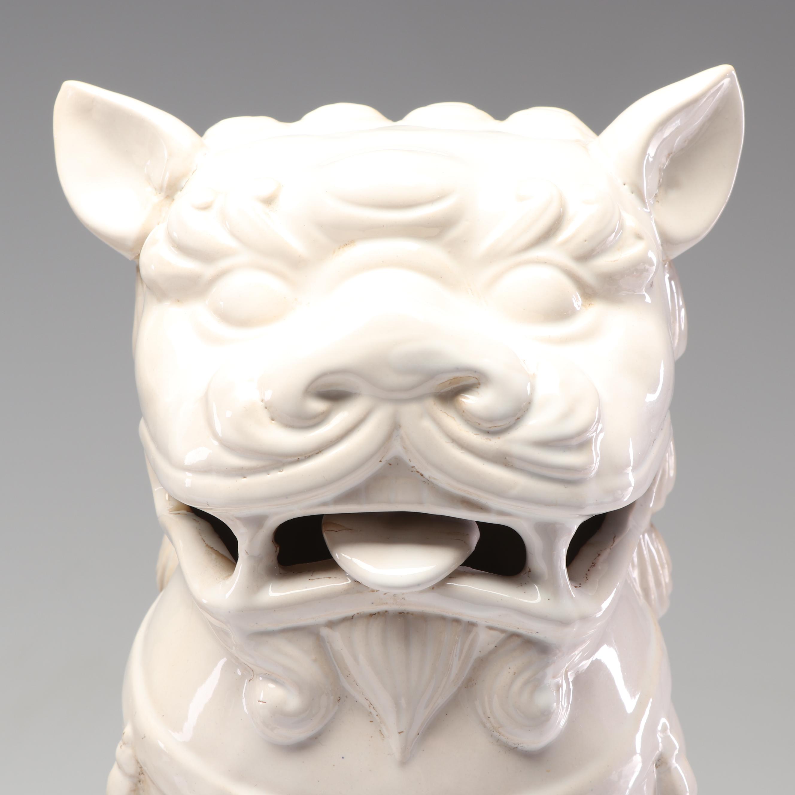 Chinese Ceramic Foo Dogs