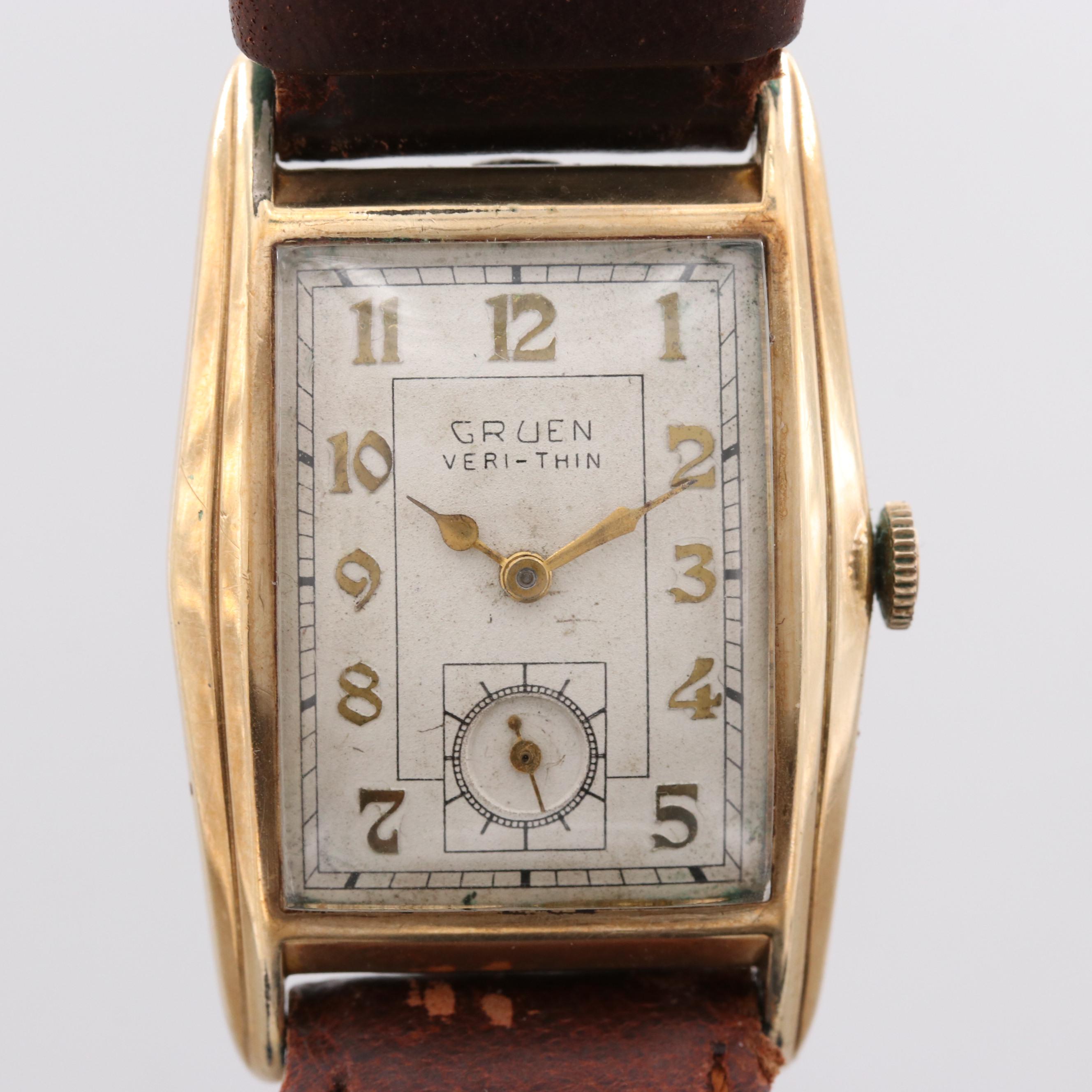 Vintage Gruen Veri-Thin Watch