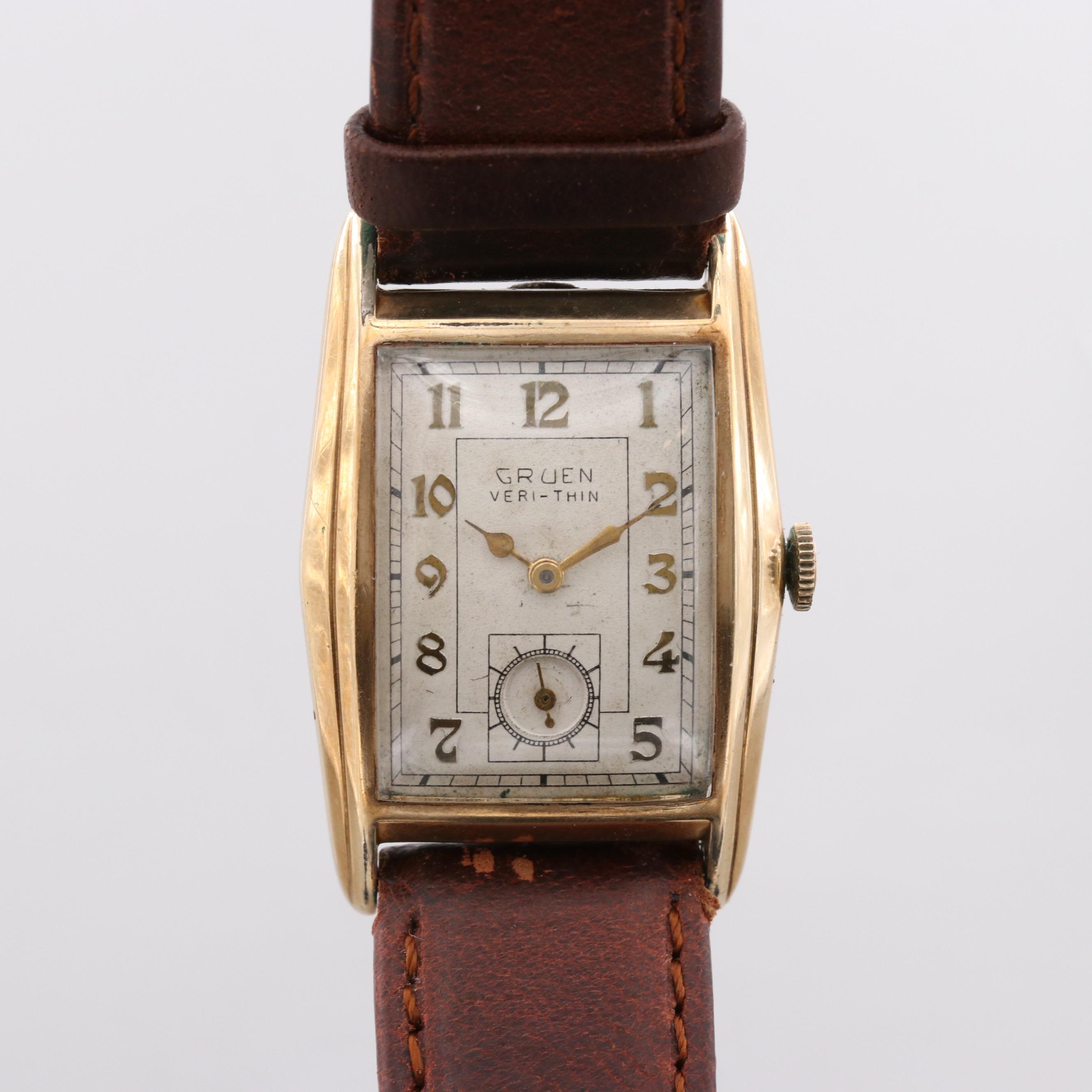 Vintage Gruen Veri-Thin Watch