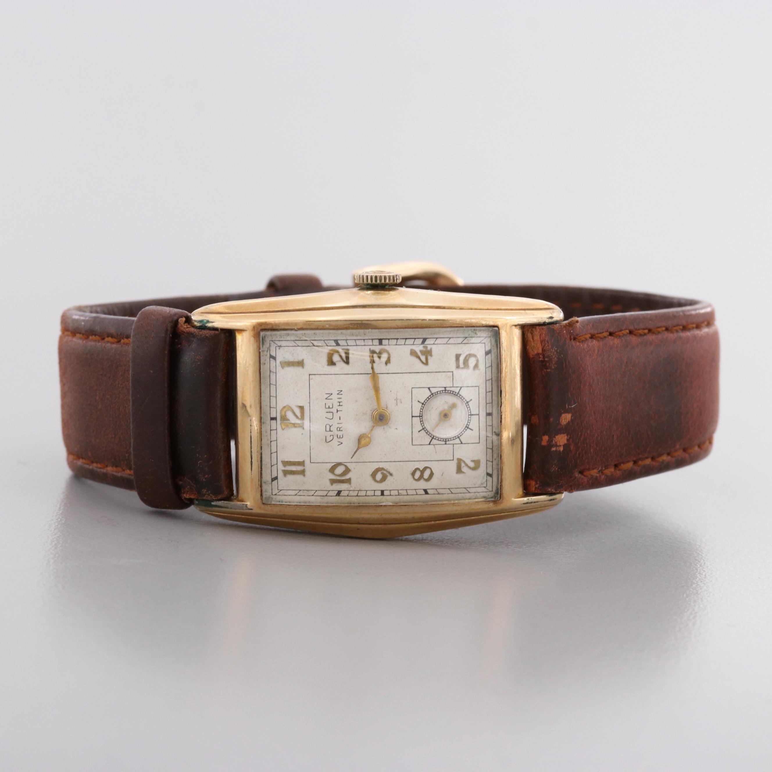 Vintage Gruen Veri-Thin Watch