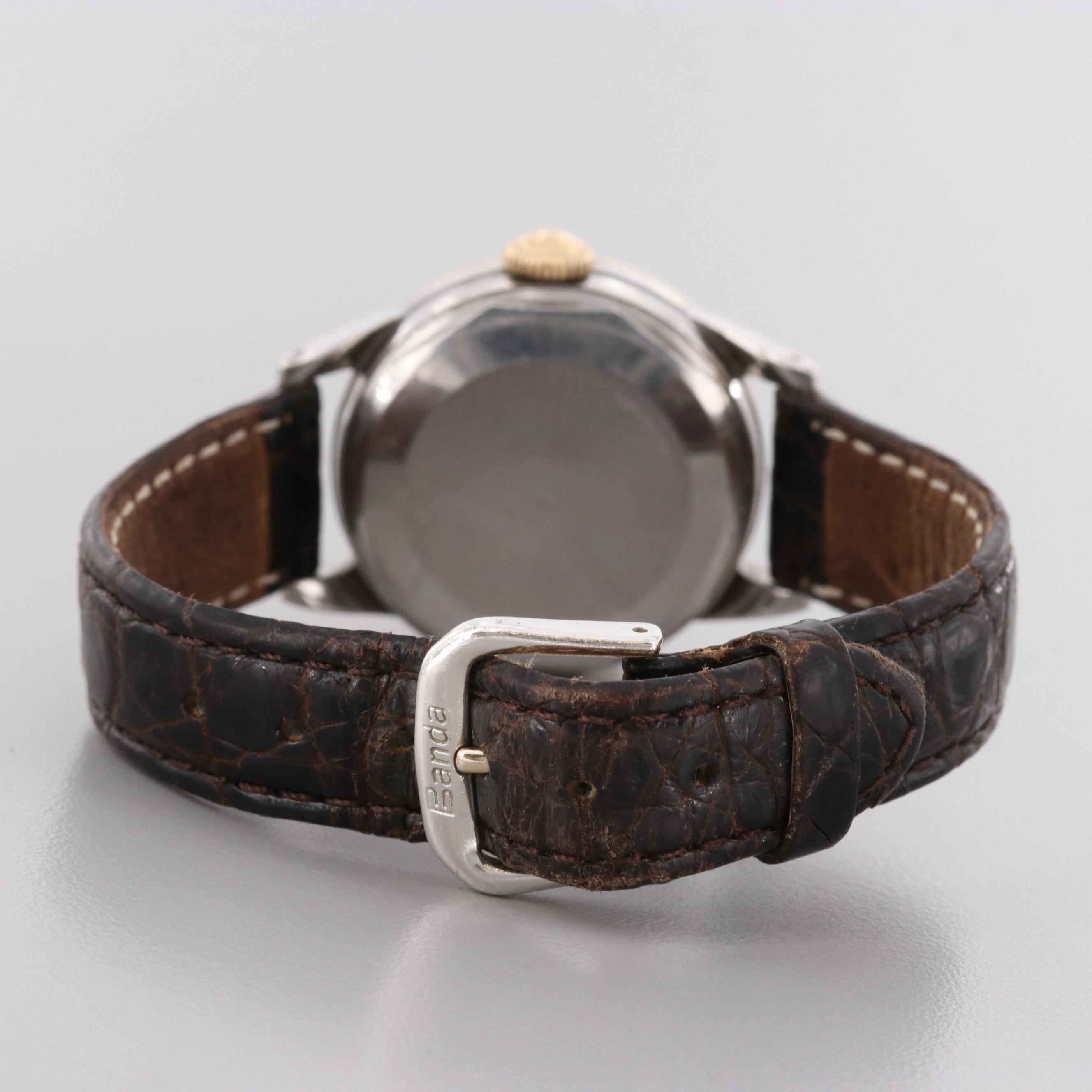 Vintage Movado Calendomatic Two-Tone Automatic Watch