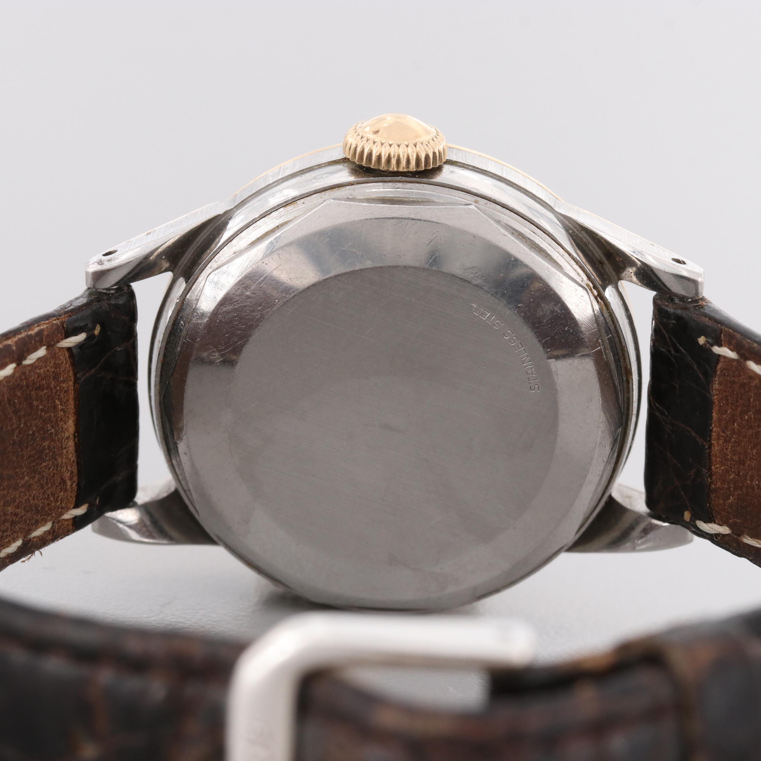 Vintage Movado Calendomatic Two-Tone Automatic Watch