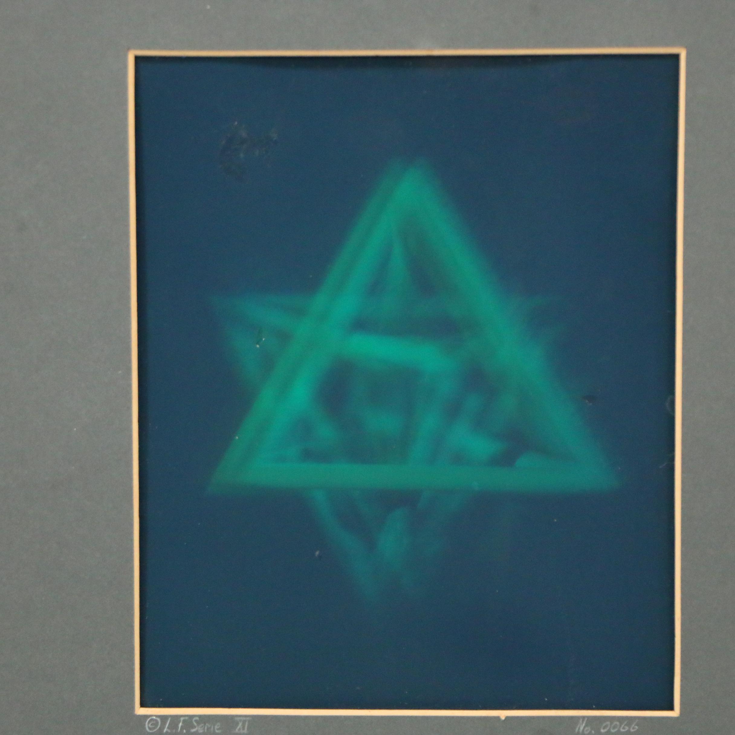 Light Fantastic Ltd. Geometric Reflection Hologram, 1982