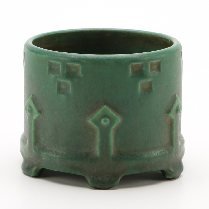 American Modern Art Pottery Earthenware Cachepot