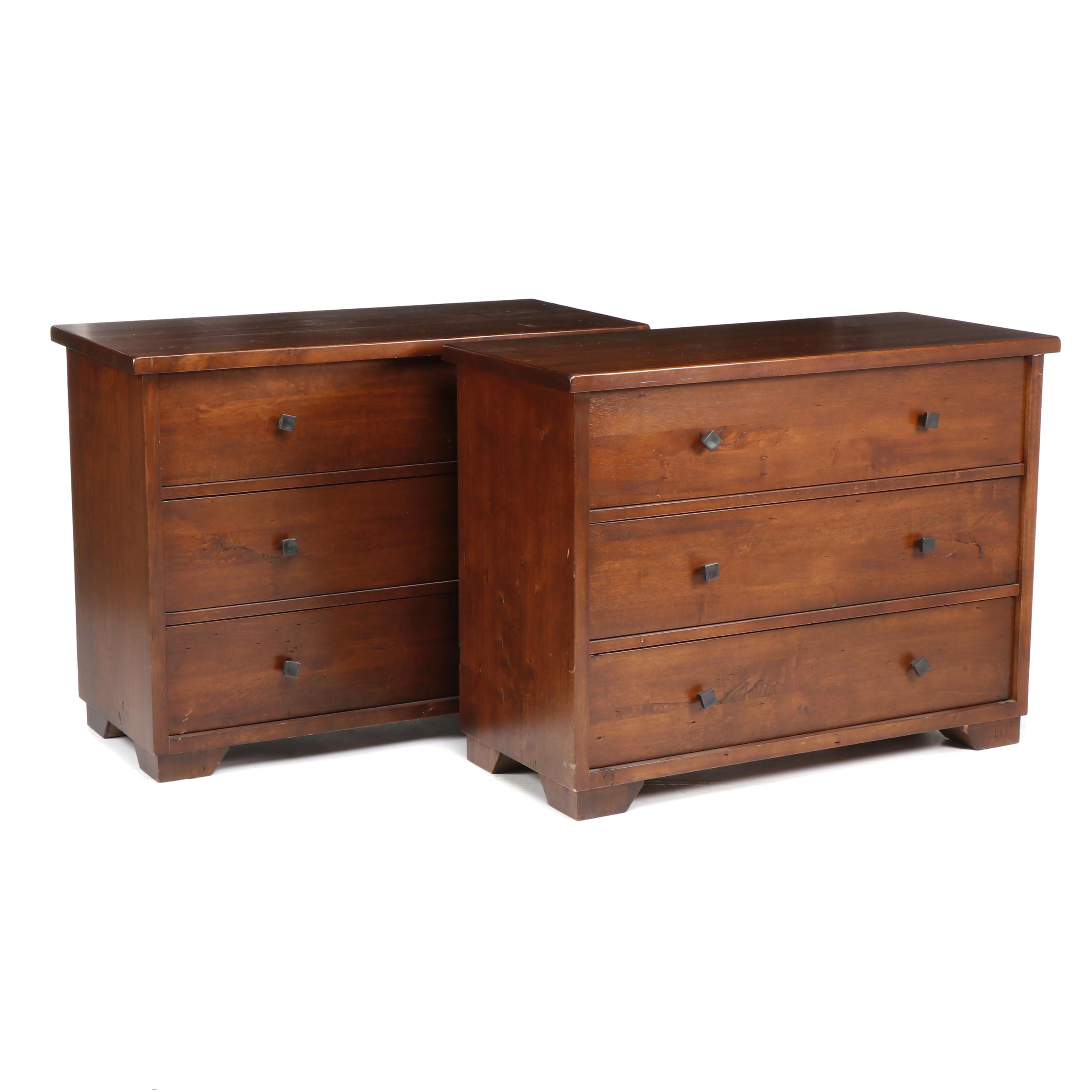 Pottery Barn Mahogany Sumatra Dressers