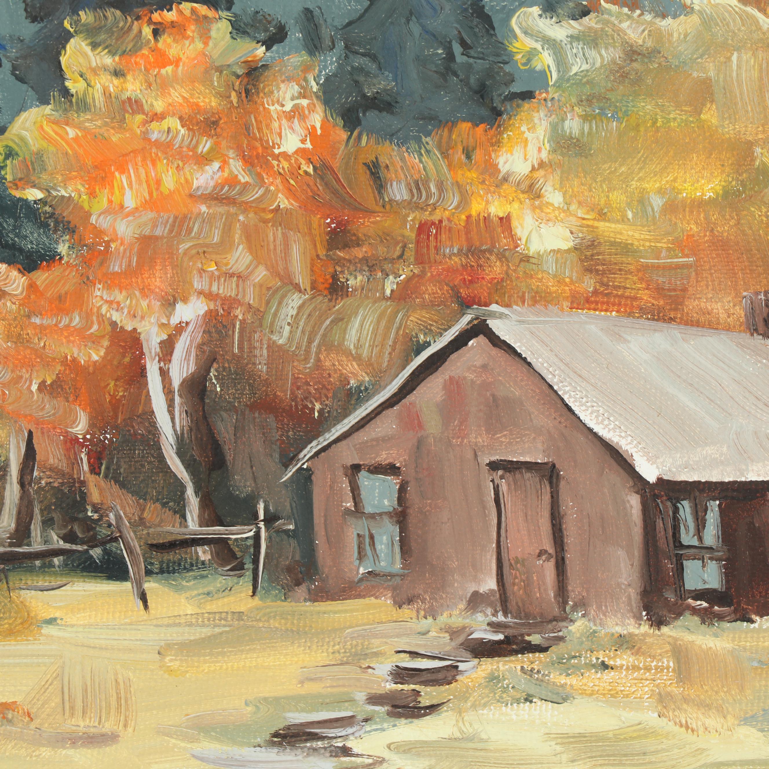 Jean Lyles Landscape Oil Painting