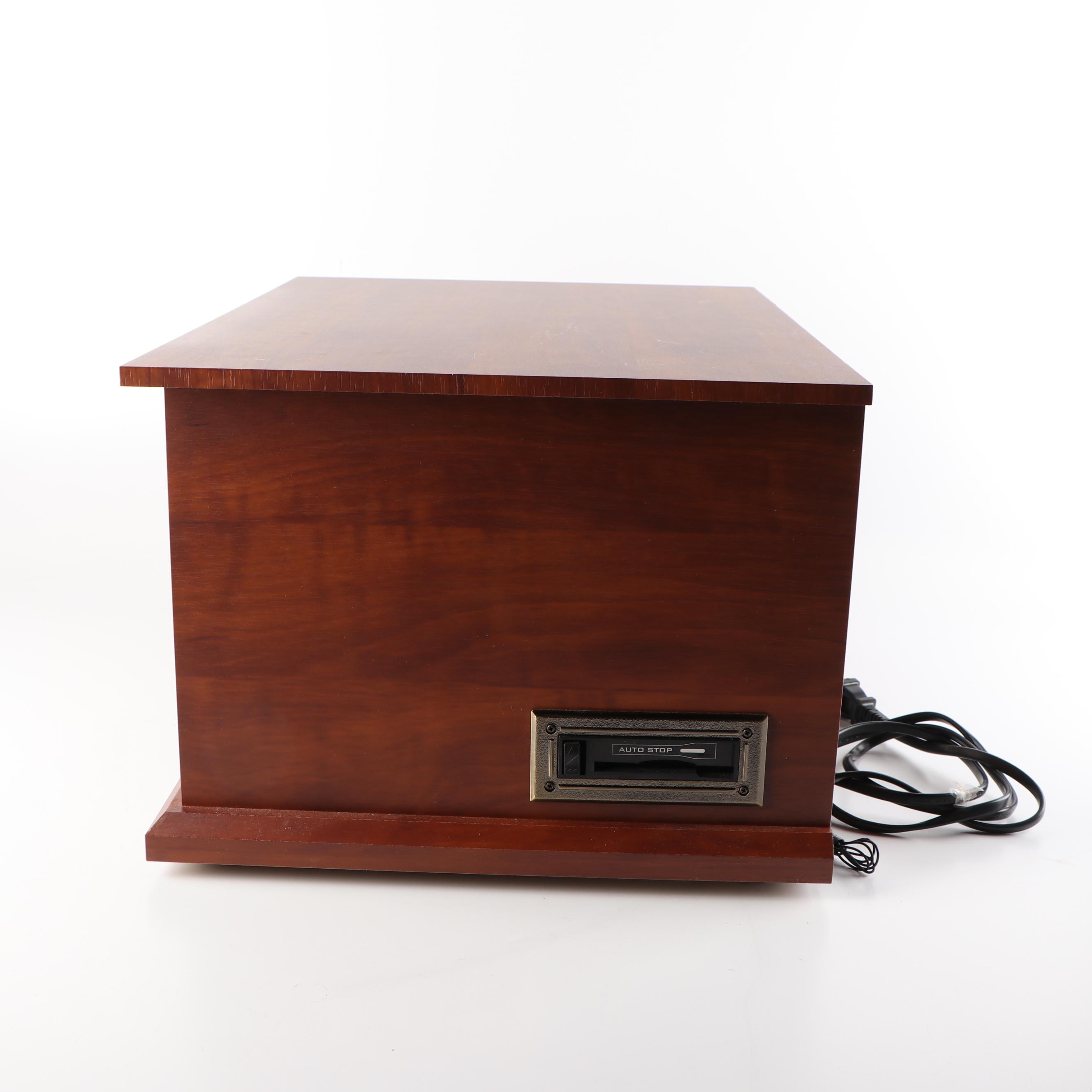 Victrola Nostalgic Classic Wood 6-in-1 Bluetooth Turntable Entertainment Center