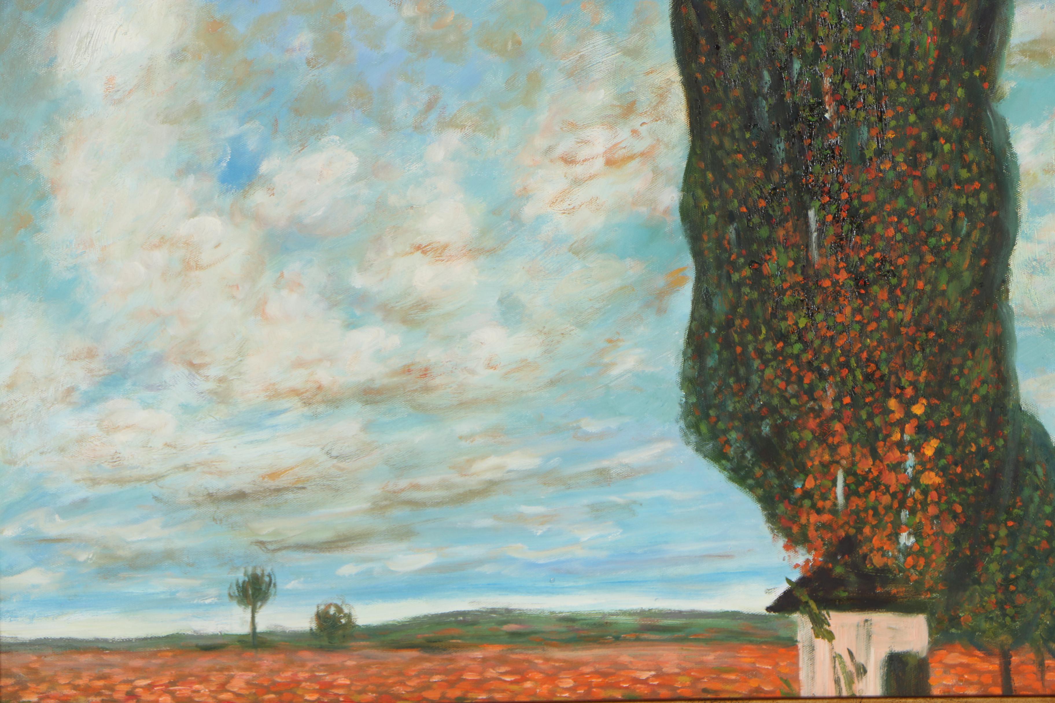 Copy Oil Painting after Gustav Klimt "High Poplar"