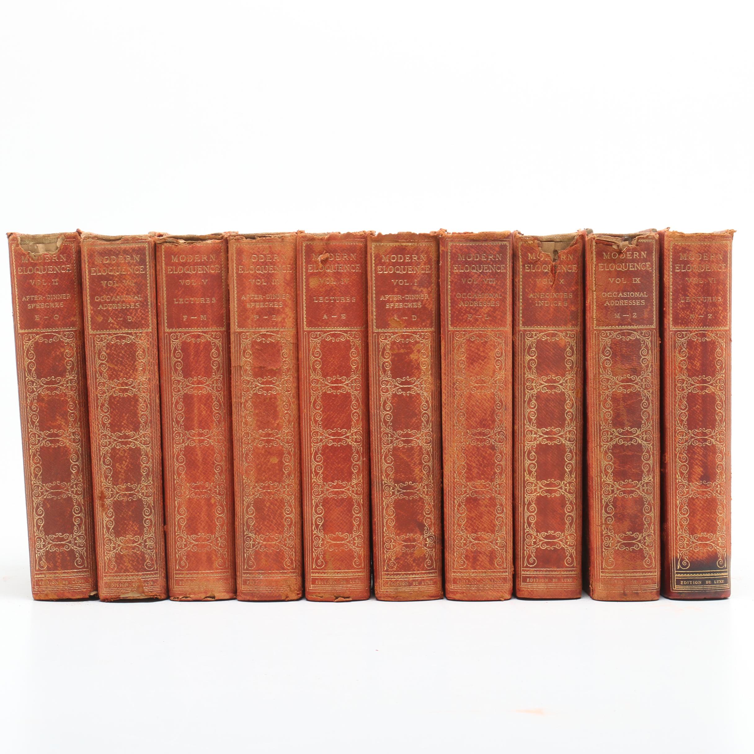 "Modern Eloquence" Hardcover Set