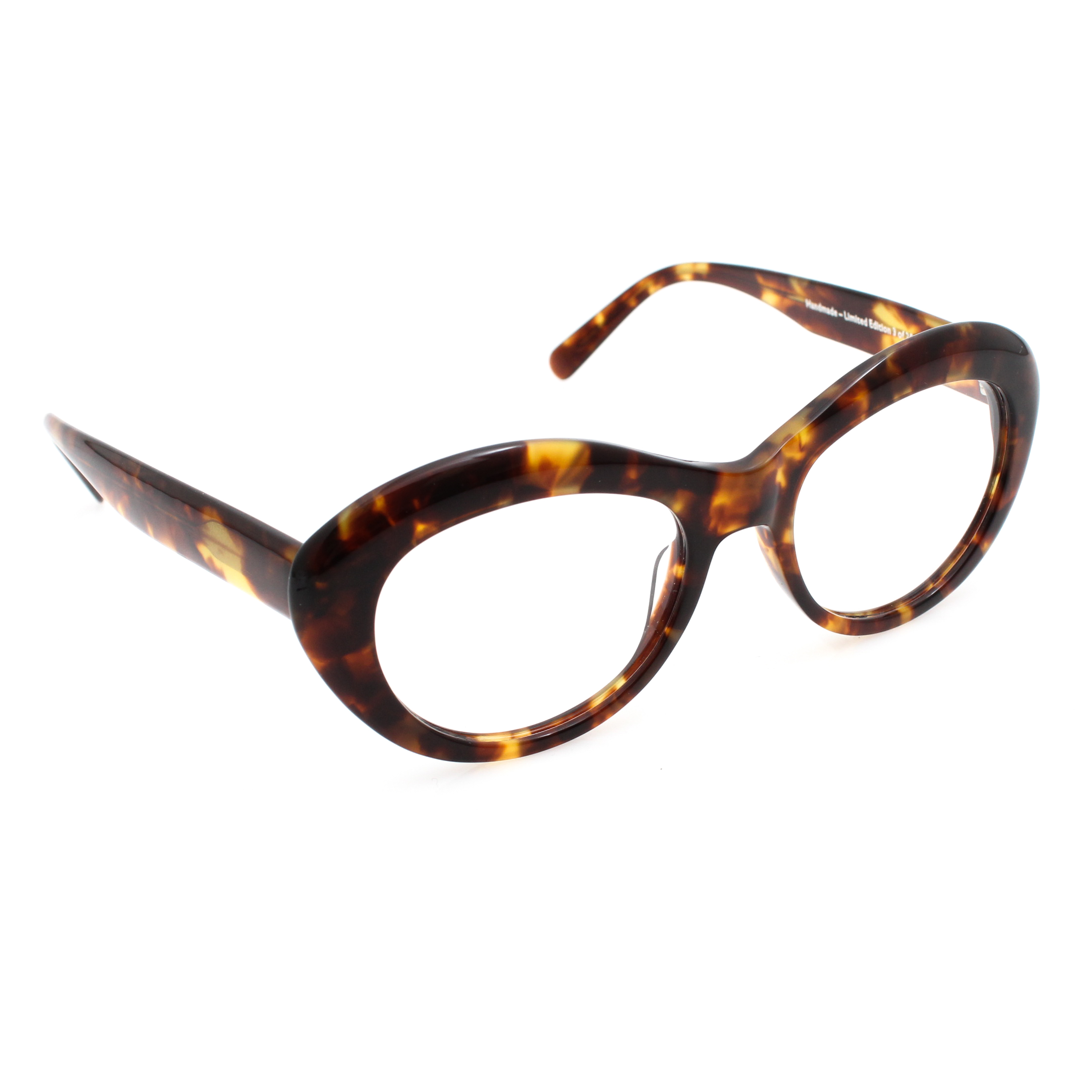 Tom Davies Handmade Limited Edition 24155 Tortoise Shell Style Eyeglass Frames