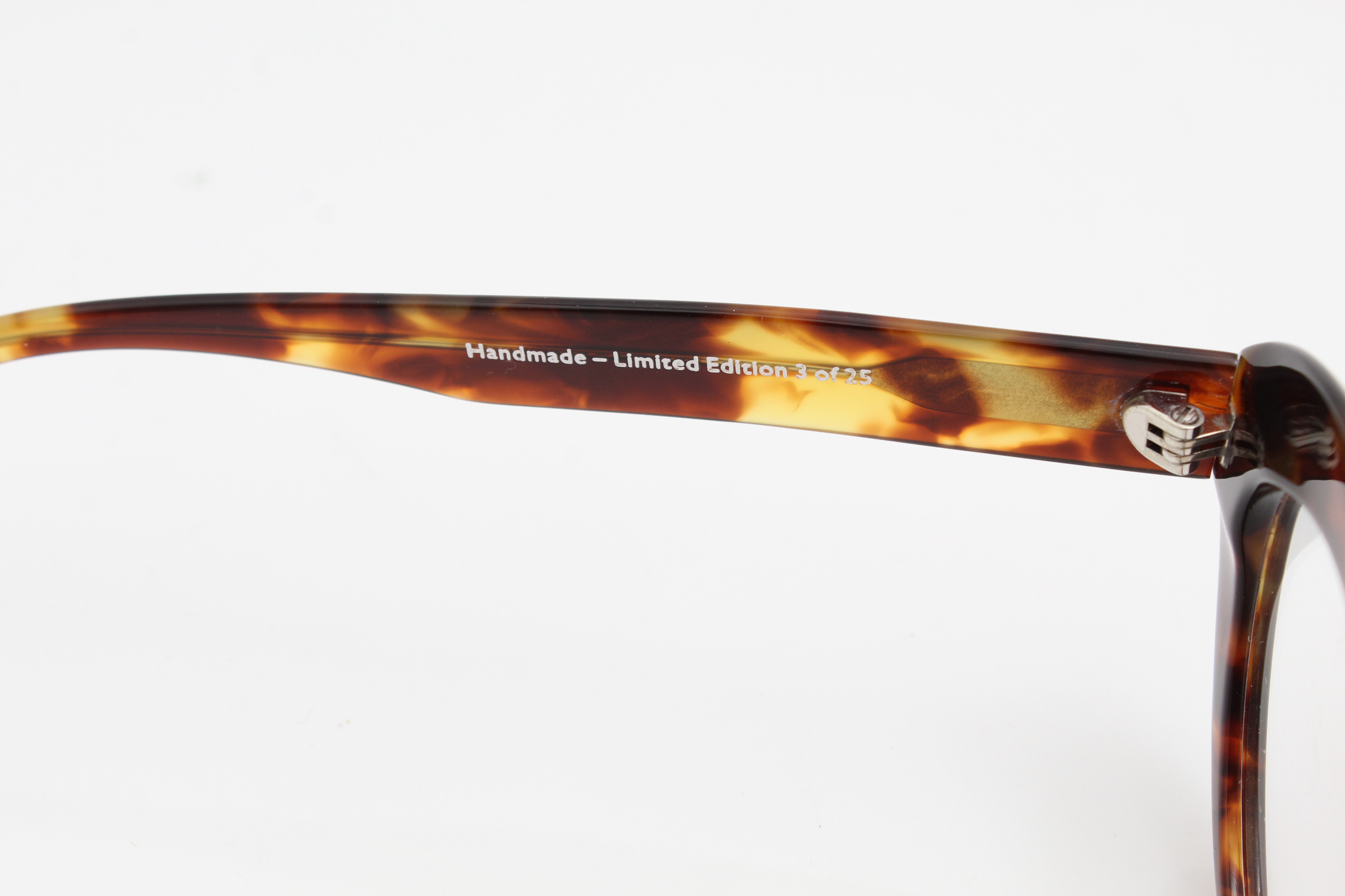 Tom Davies Handmade Limited Edition 24155 Tortoise Shell Style Eyeglass Frames