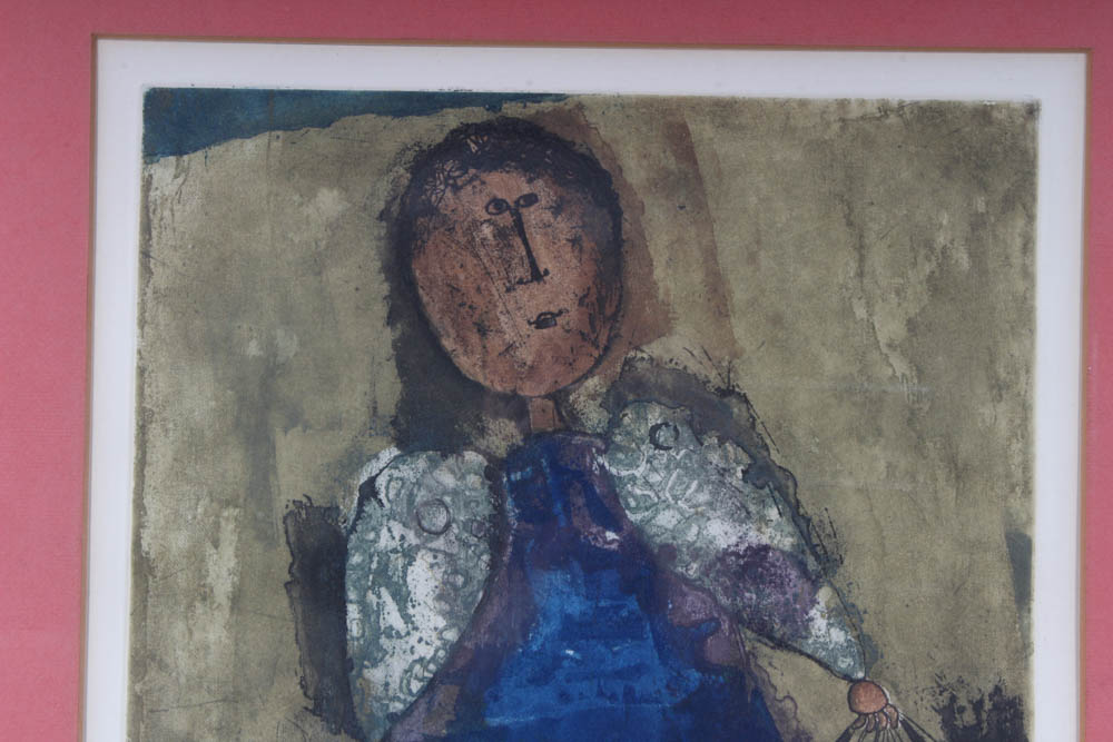 Graciela Rodo Boulanger Artist Proof Etching