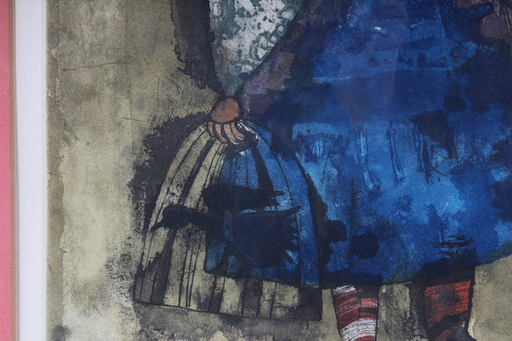 Graciela Rodo Boulanger Artist Proof Etching