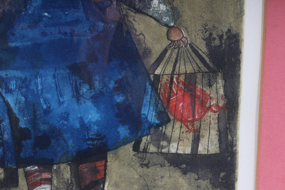 Graciela Rodo Boulanger Artist Proof Etching