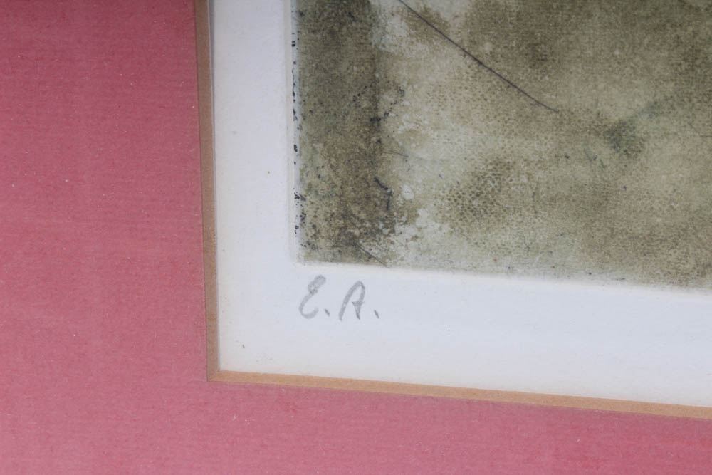 Graciela Rodo Boulanger Artist Proof Etching