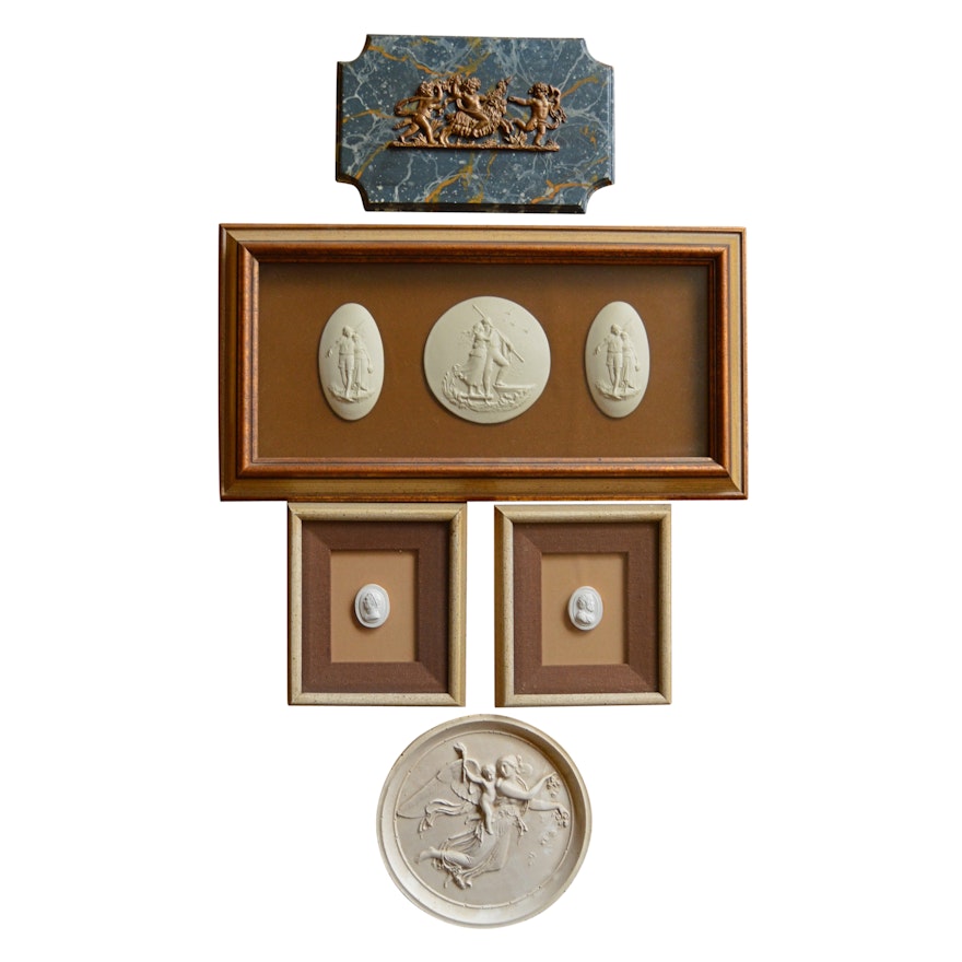 Classical Plaster Medallions and Plaques