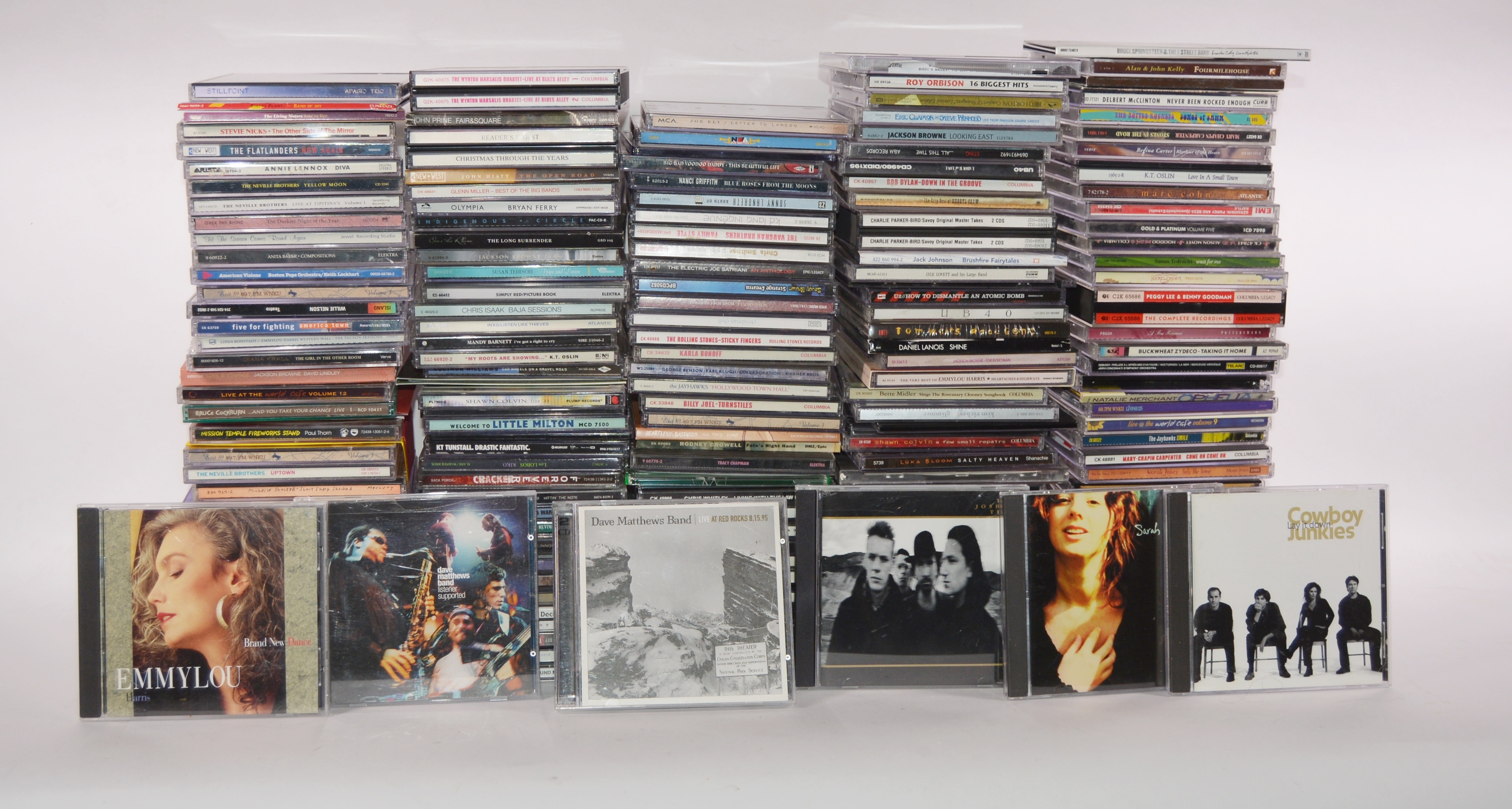 Large Collection of Music CDs Including Annie Lennox and The Neville Brothers