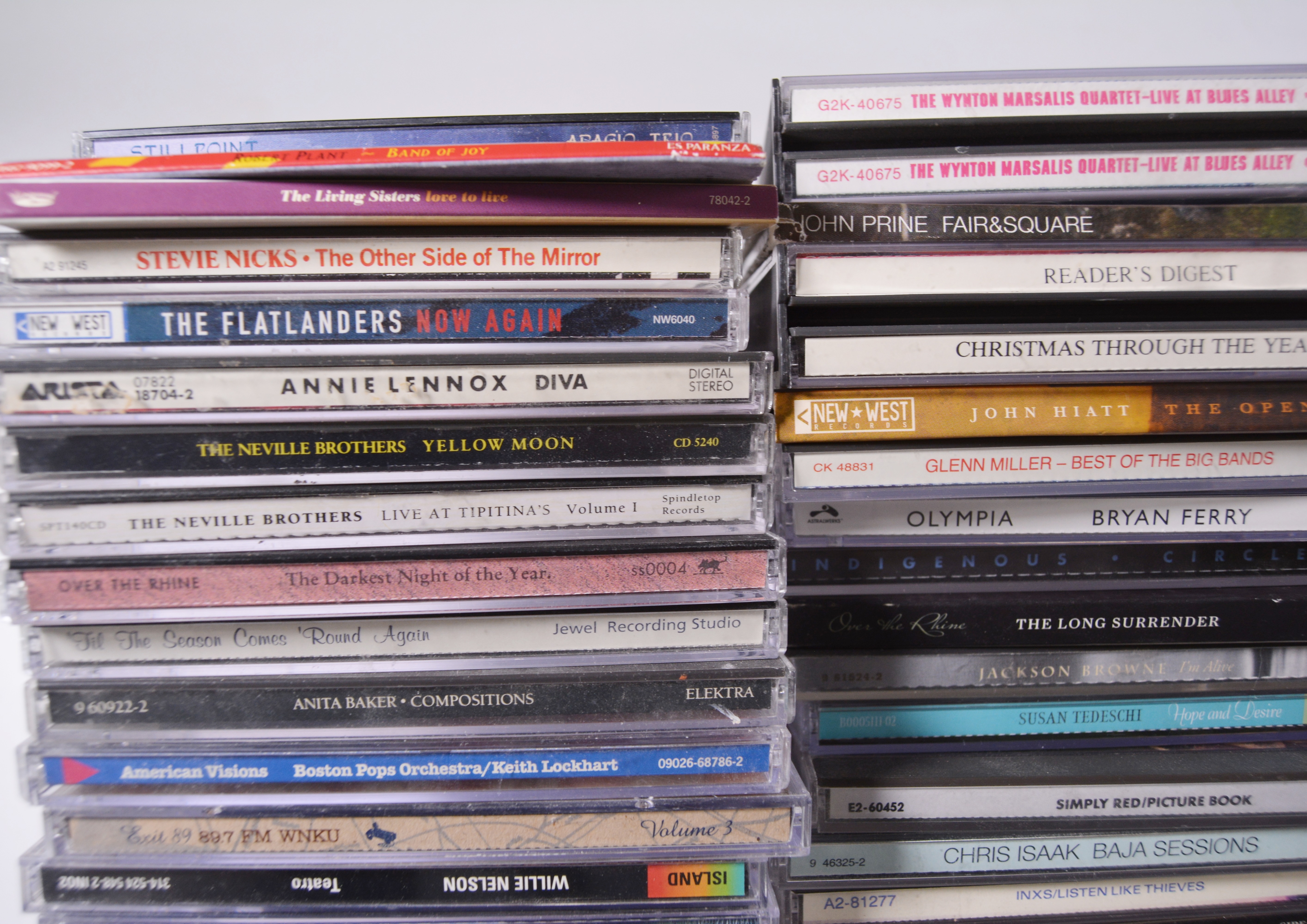 Large Collection of Music CDs Including Annie Lennox and The Neville Brothers