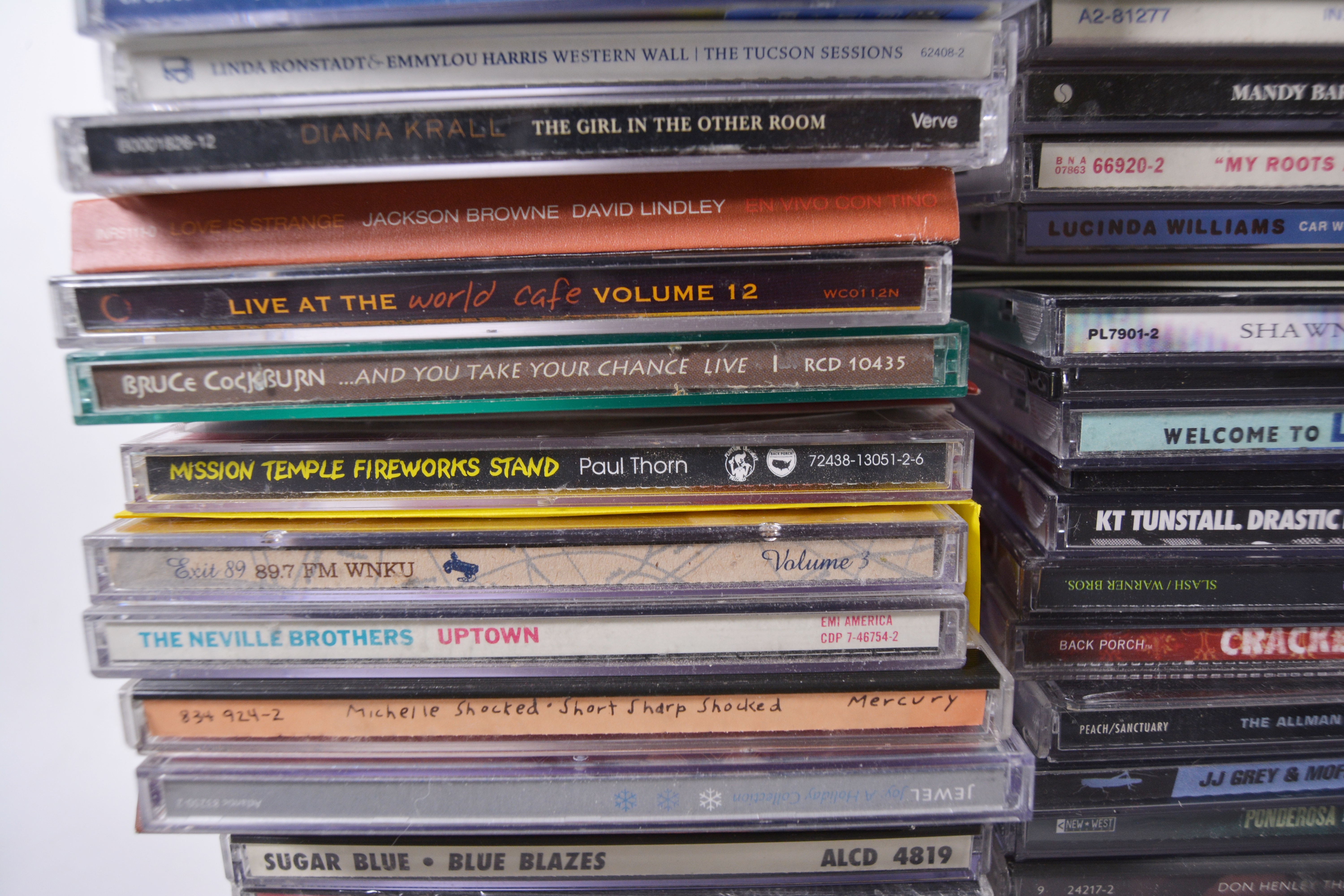 Large Collection of Music CDs Including Annie Lennox and The Neville Brothers