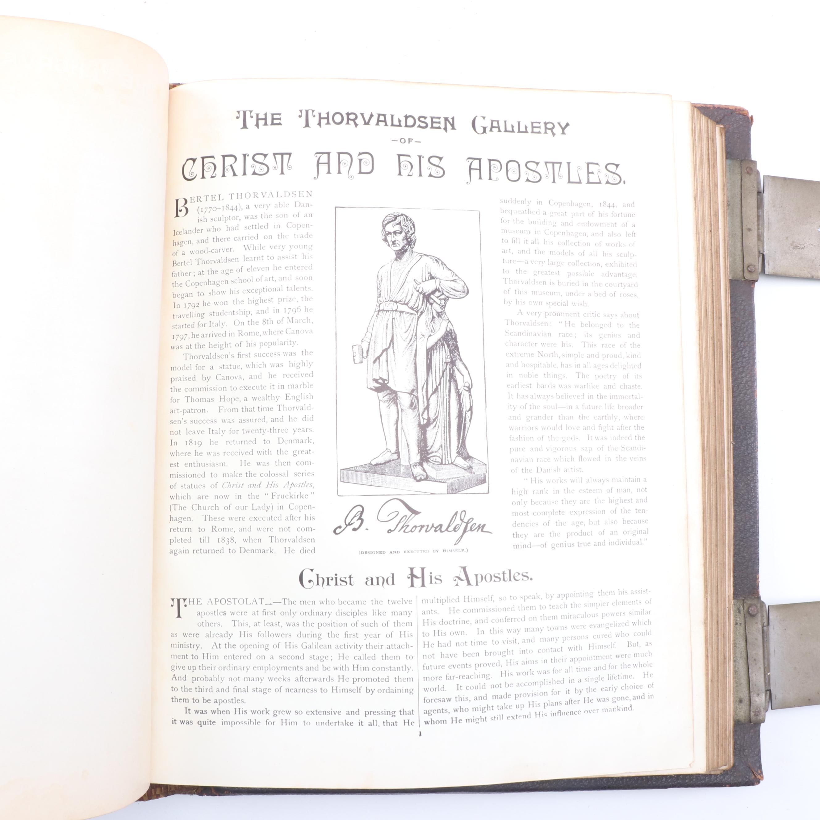 Antique Pictorial Family Bible, 19th Century