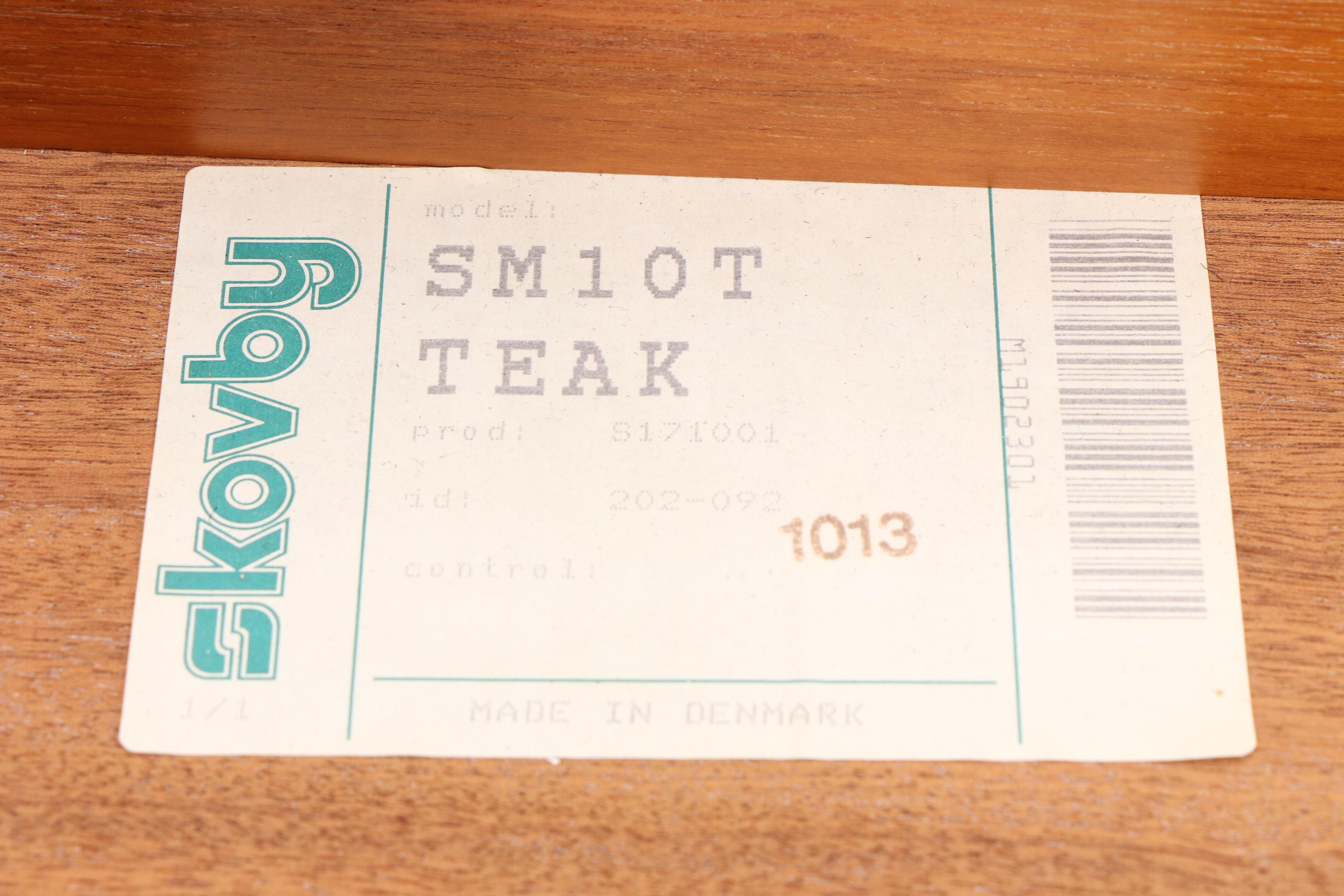 Danish Modern Teak Table by Skovby