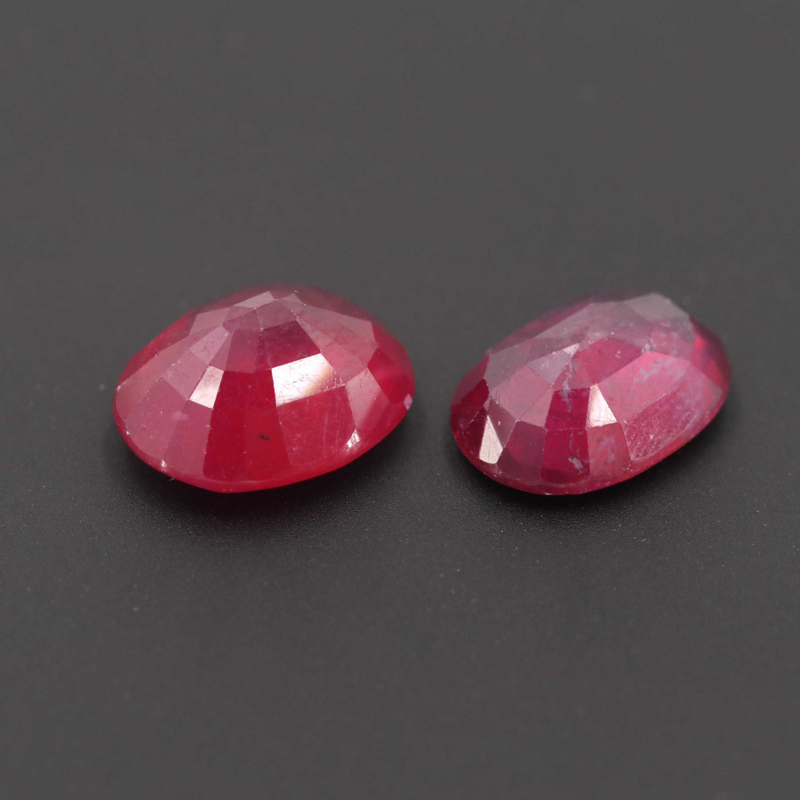 Loose 32.18 CTW Glass Filled Corundum
