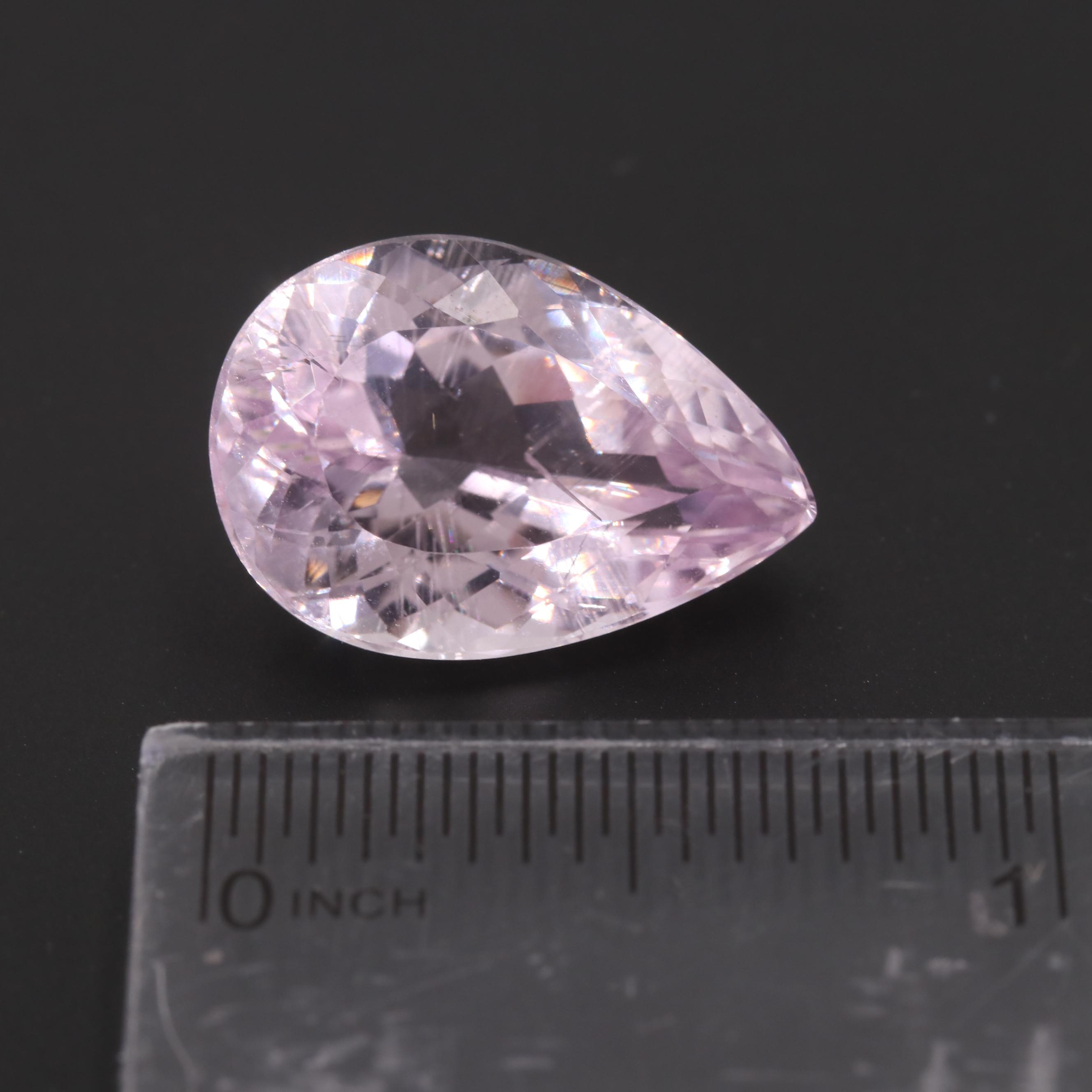 Loose 13.88 CT Kunzite