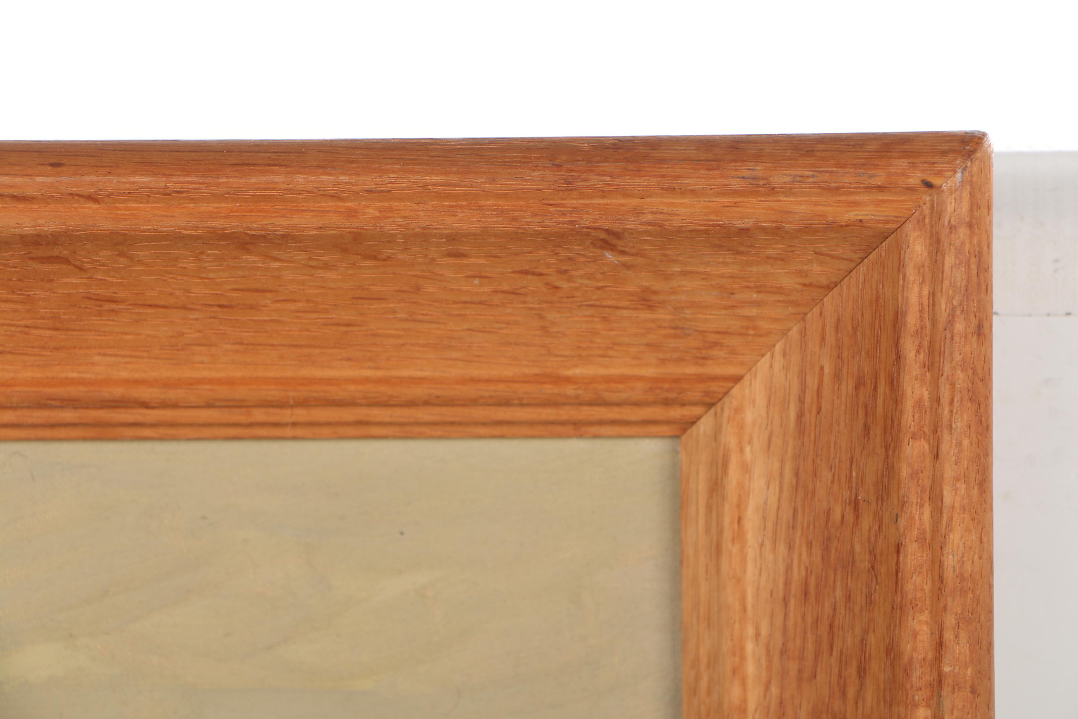 J. Sovjani Still Life Oil Painting, 1963