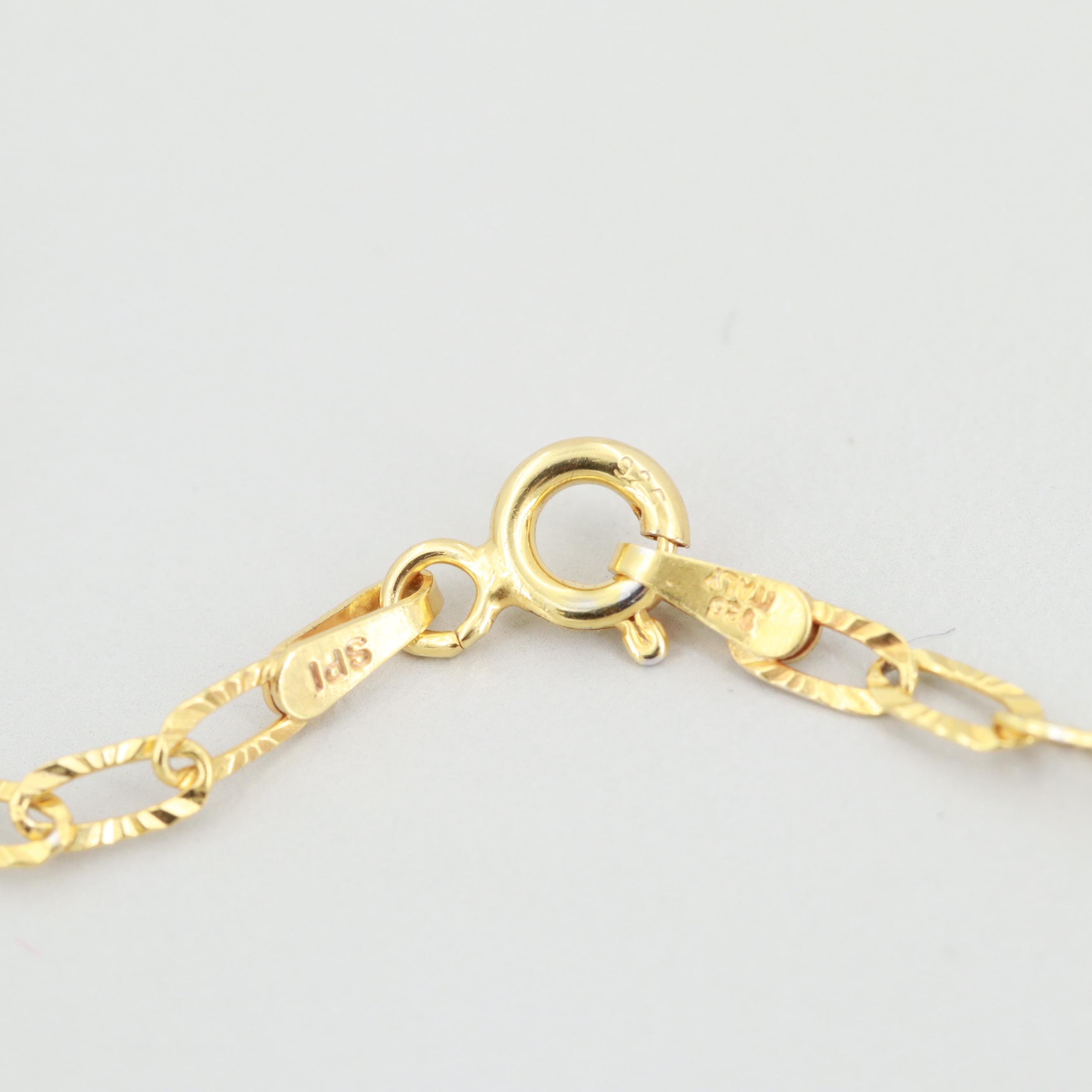 Orianne Sterling Silver Corundum Necklace