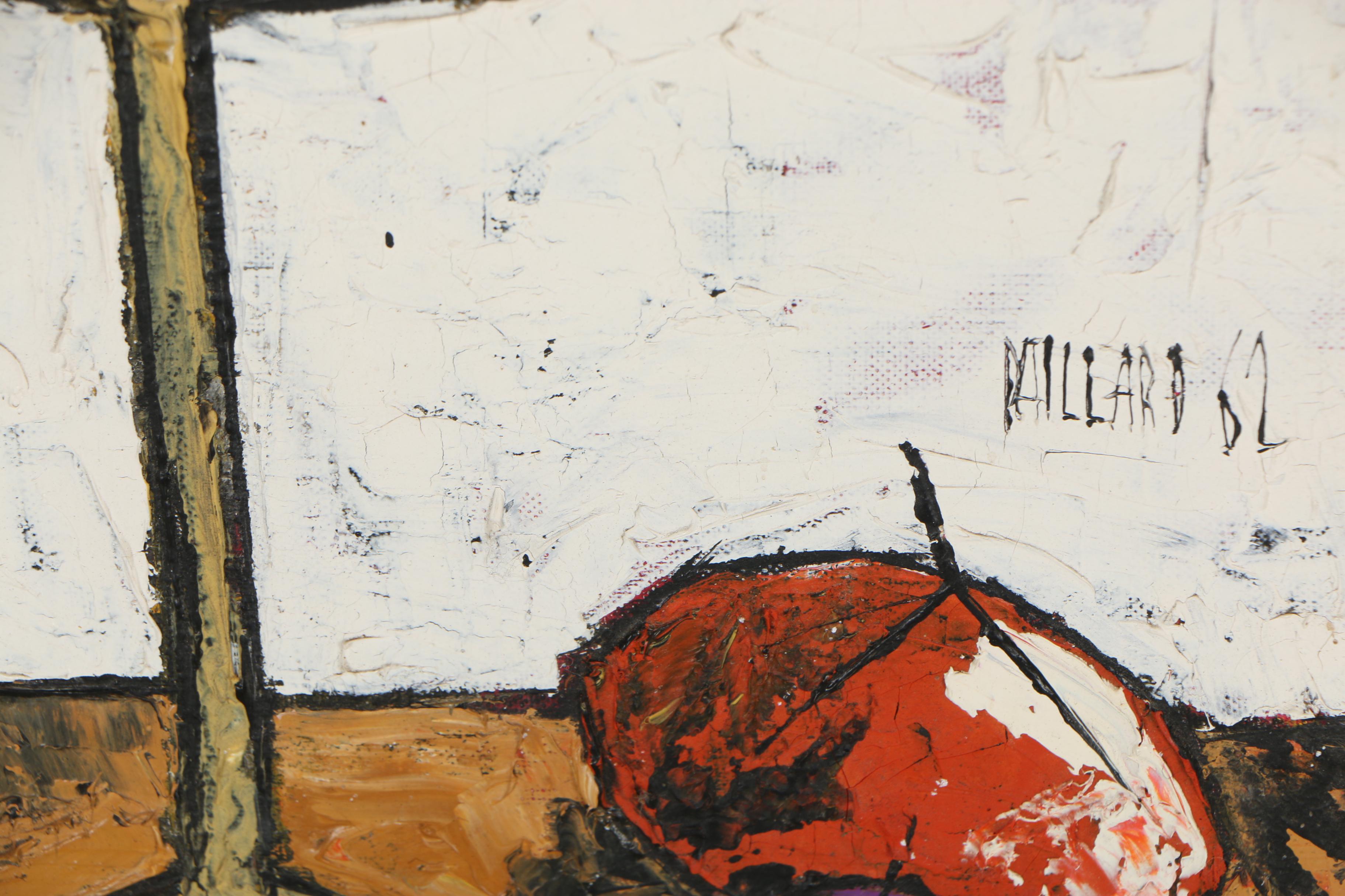 Jean-Claude Paillard Still Life Oil Painting, 1962