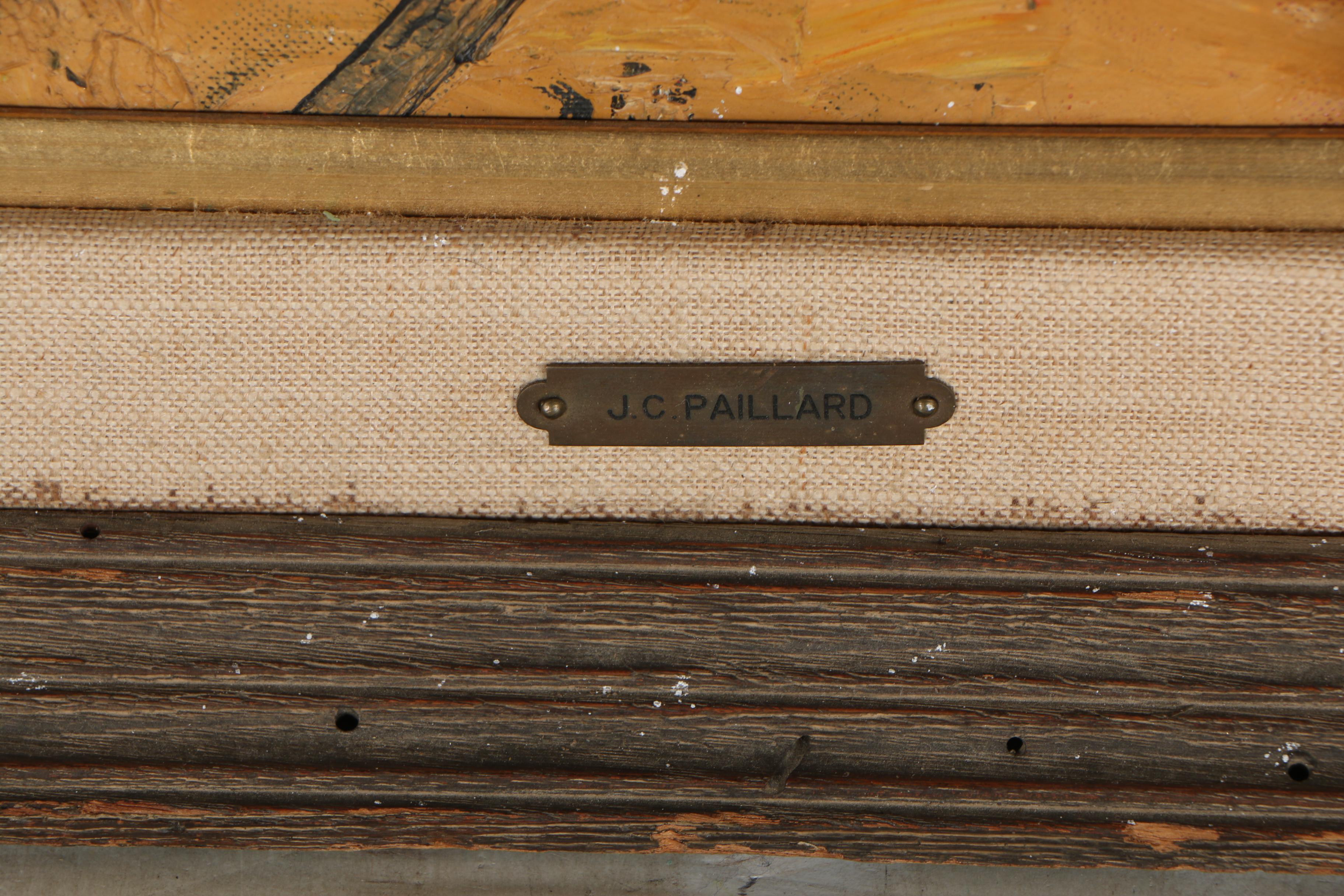 Jean-Claude Paillard Still Life Oil Painting, 1962