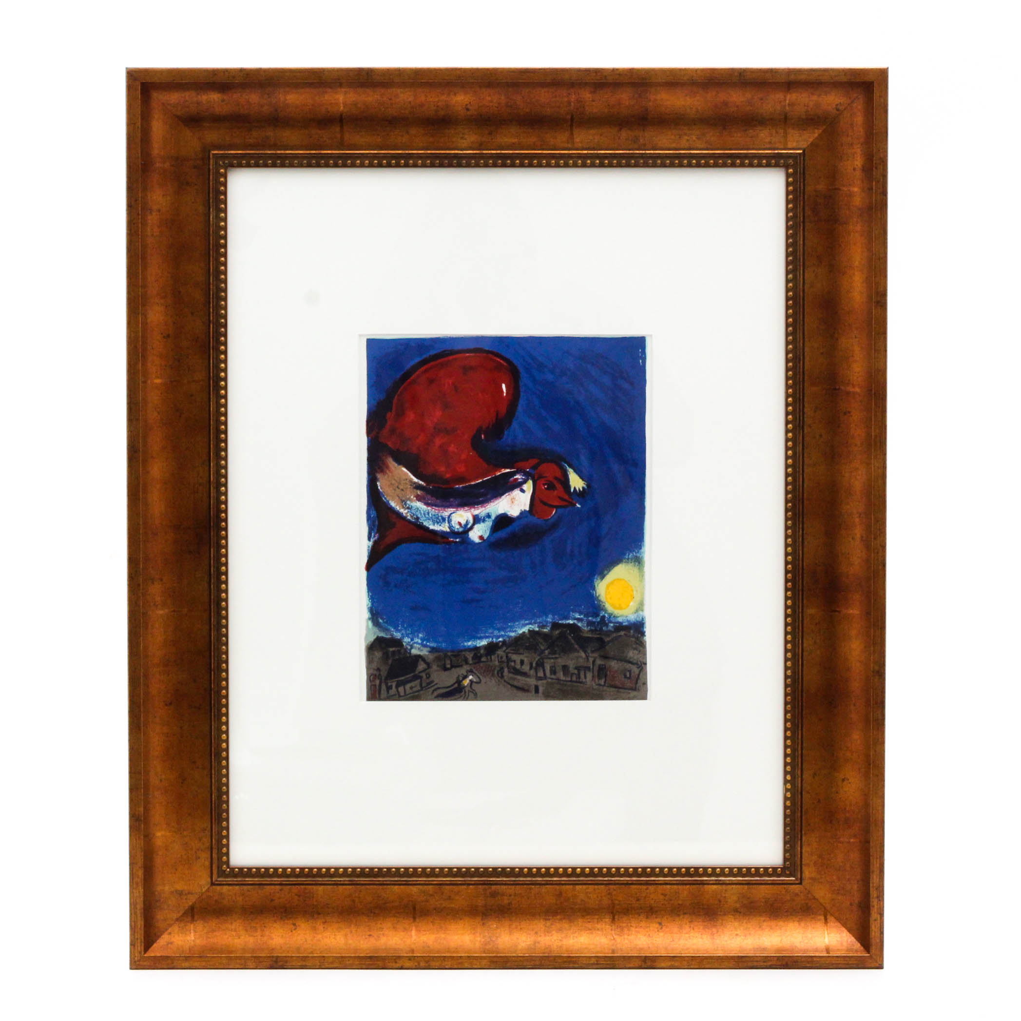 Marc Chagall Color Lithograph from "Derrière le Miroir"