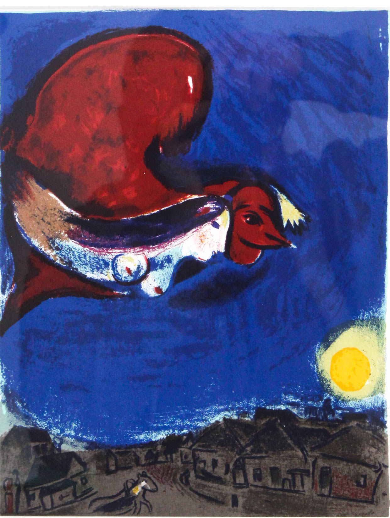Marc Chagall Color Lithograph from "Derrière le Miroir"