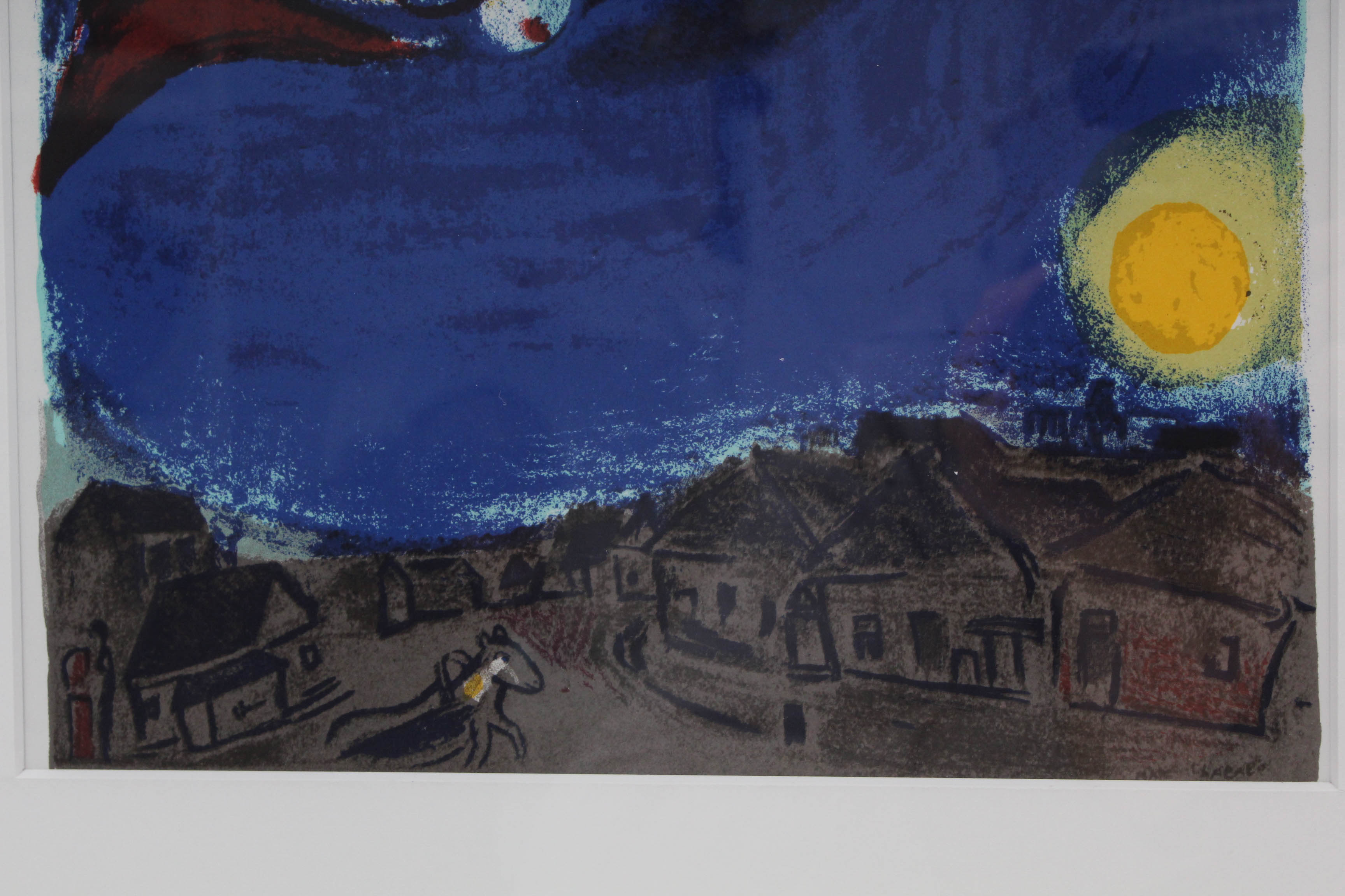 Marc Chagall Color Lithograph from "Derrière le Miroir"