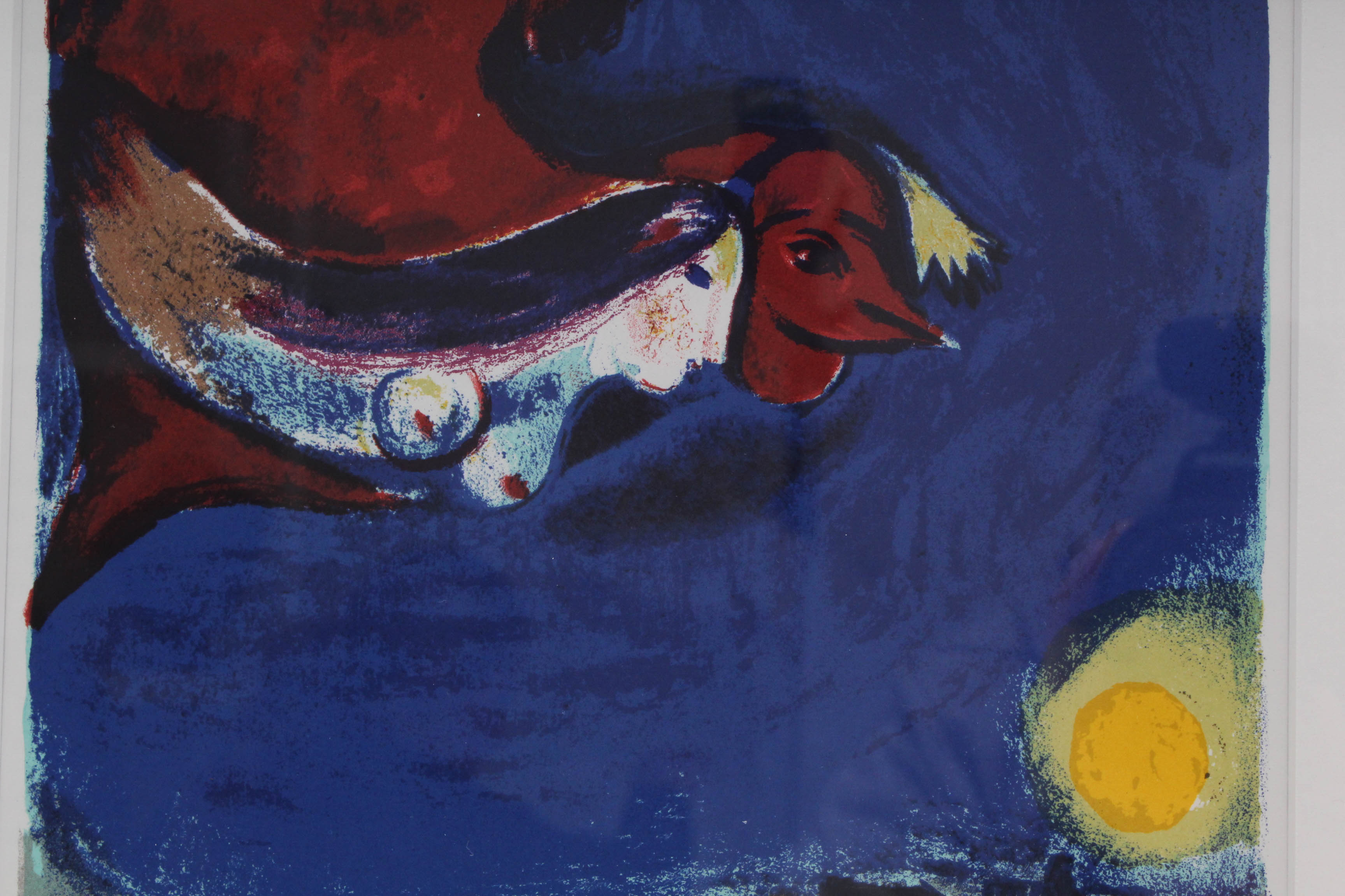 Marc Chagall Color Lithograph from "Derrière le Miroir"