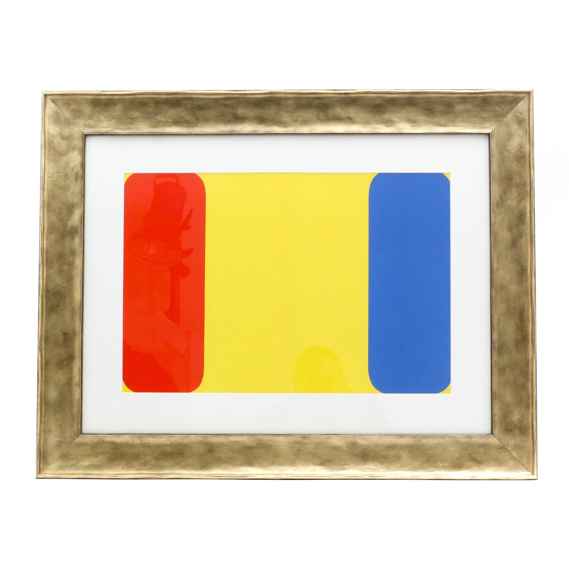 Ellsworth Kelly Doble-Page Color Lithograph from "Derrière le Miroir"